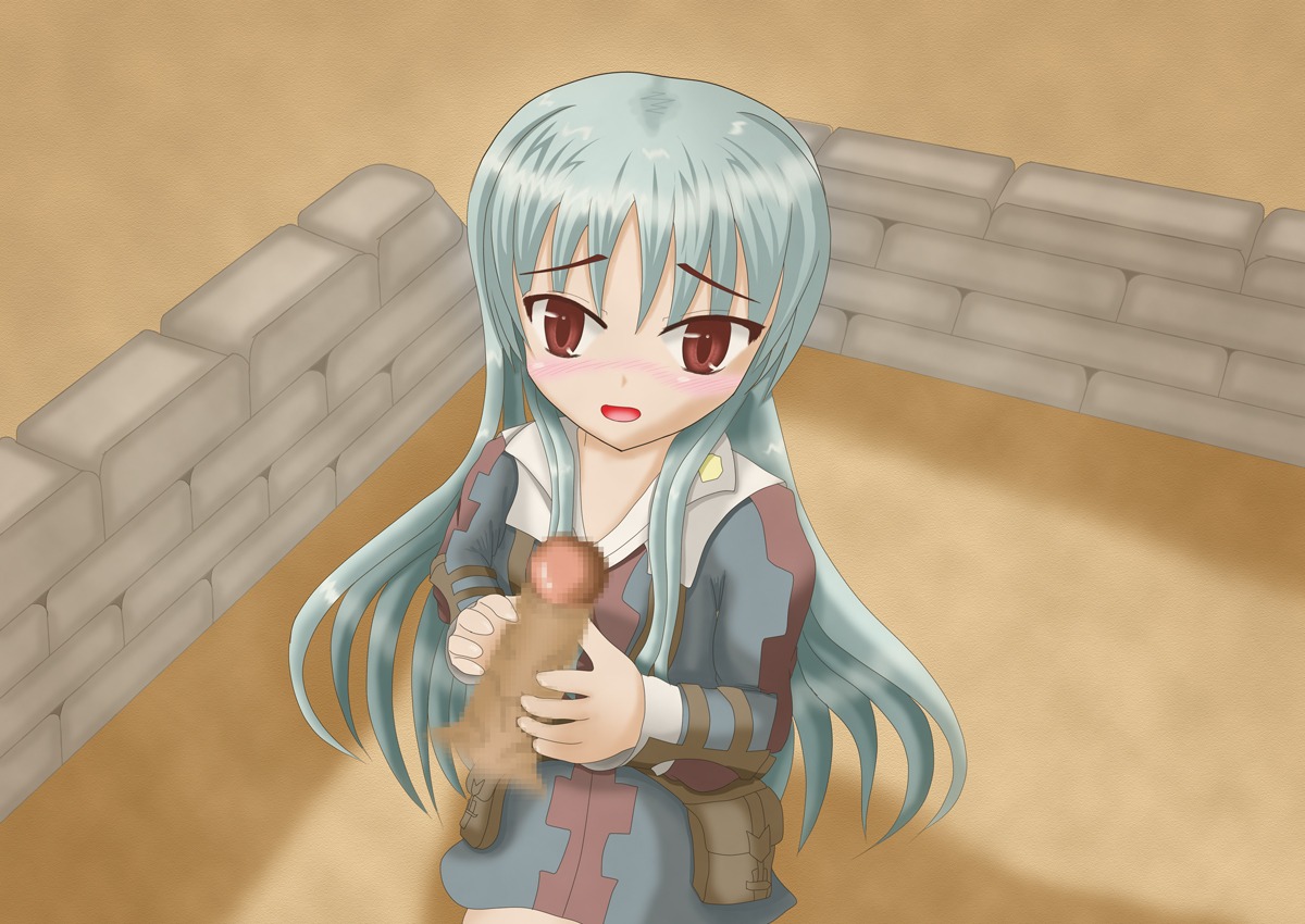 aliasse blush censored clothing female handjob rule34 tagme valkyria_chronicles