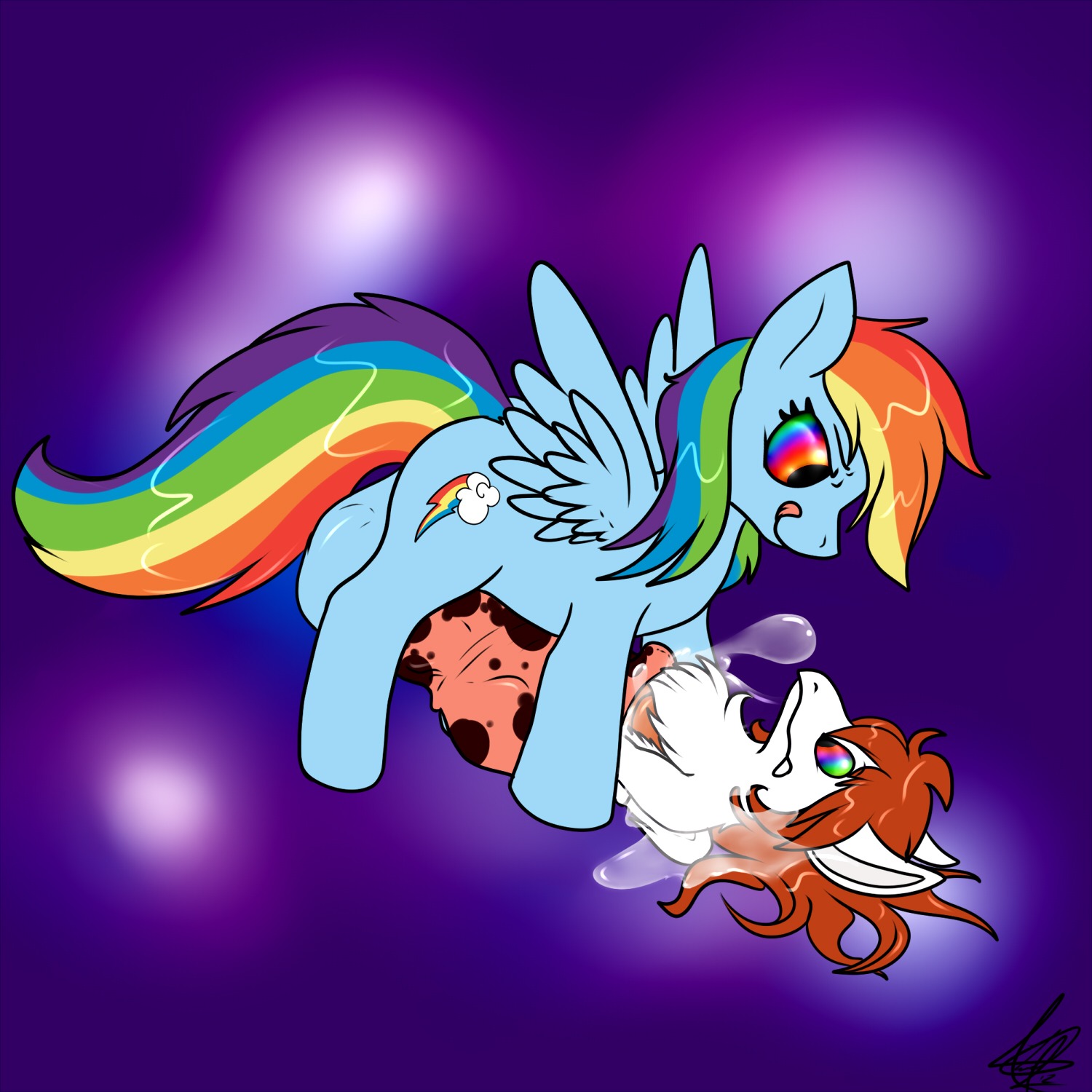 1:1 2012 animal_genitalia animal_penis balls big_balls blue_body blue_feathers blue_fur bodily_fluids body_in_urethra brown_hair cock_vore crossgender cum cutie_mark duo e621 equid equine equine_genitalia equine_penis erection eye_contact fan_character feathered_wings feathers feet_first feral feral_pred friendship_is_magic ftg_crossgender fti_crossgender fur genital_fluids genitals gynomorph gynomorph_pred hair hasbro hi_res hypnosis imminent_death intersex intersex_pred looking_at_another mammal mind_control multicolored_hair multicolored_tail my_little_pony mythological_creature mythological_equine mythology pegasus penile penis rainbow_dash_(mlp) rainbow_hair rainbow_tail shikaro standing tail urethral urethral_bulge vore white_body white_fur wings