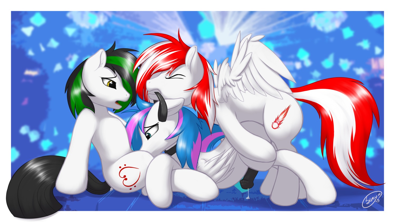 2013 absurd_res agile_cloud anal anal_penetration bodily_fluids collar cutie_mark dominant dominant_male e621 equid equine erection feathered_wings feathers fellatio feral feral_on_feral feral_penetrated feral_penetrating feral_penetrating_feral from_behind_position genital_fluids genitals group group_sex hair hasbro hi_res leash long_hair male male/male male_penetrated male_penetrating male_penetrating_male mammal my_little_pony mythological_creature mythological_equine mythology nude oral oral_penetration pegasus penetration penile penile_penetration penis penis_in_ass precum sex skipsy spitroast submissive submissive_male tail threesome toko_yakkai trance_sequence trio two_doms_one_sub wings