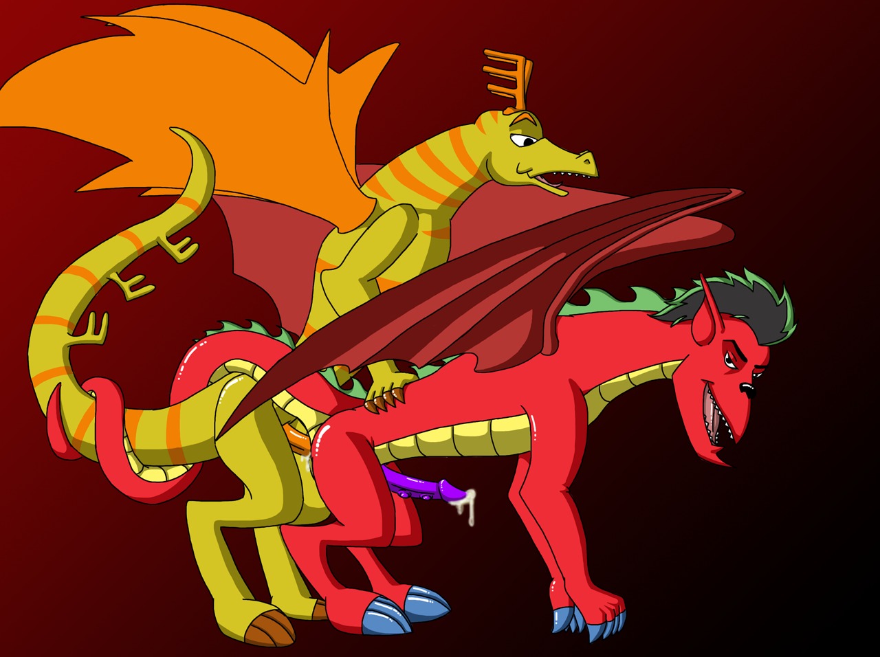 american_dragon:_jake_long anal anal_penetration bodily_fluids cobra_mcjingleballs cum cum_in_ass cum_inside cum_on_penis disney dragon duo e621 erection european_mythology fred_nerk from_behind_position genital_fluids genitals jake_long male male/male male_penetrated male_penetrating male_penetrating_male membrane_(anatomy) membranous_wings mythological_creature mythological_scalie mythology nude penetration penis scalie sex tail western_dragon wings
