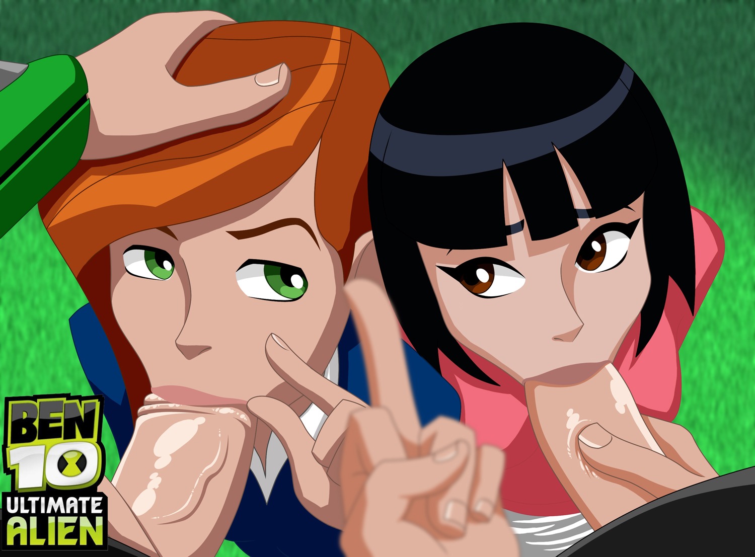 2boys 2girls ben_10 ben_10_ultimate_alien ben_tennyson blowjob blowjob_in_skirt breasts dankwart fellatio female gwen_tennyson gwen_tennyson_(ultimate_alien) human incest interracial julie_yamamoto kevin_levin male multiple_boys multiple_females multiple_girls multiple_males oral partial_male pencil_skirt penis penis_size_difference rule34 sex_in_skirt skirt straight swingers tight_skirt white_skirt