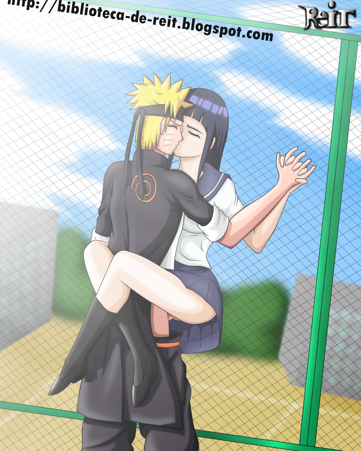 1boy 1girls against_wall alternate_universe carrying female holding_hands human hyuuga_hinata leg_lock long_socks male modern_au naruto naruto_(series) no_panties_under_skirt pussy reit rule34 school_uniform schoolgirl skirt stand_and_carry_position standing standing_sex straight uzumaki_naruto vaginal_penetration