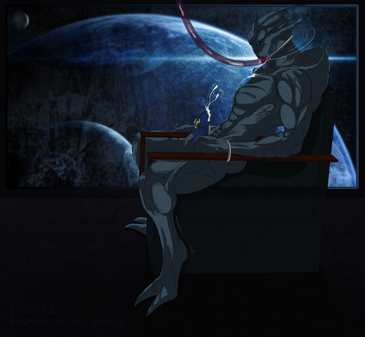 2013 abs alien bdsm biceps bioware bodily_fluids bondage bound chair chair_bondage cum cum_on_chest cum_on_penis cumshot drooling e621 egg_vibrator ejaculation electronic_arts epic_soul erection fangs furniture genital_fluids genitals male mass_effect masturbation muscular muscular_male nude open_mouth orgasm pecs penile penile_masturbation penis planet saliva sex_toy sitting solo space spread_legs spreading submissive submissive_male teeth terrick tube turian vibrator vibrator_on_penis