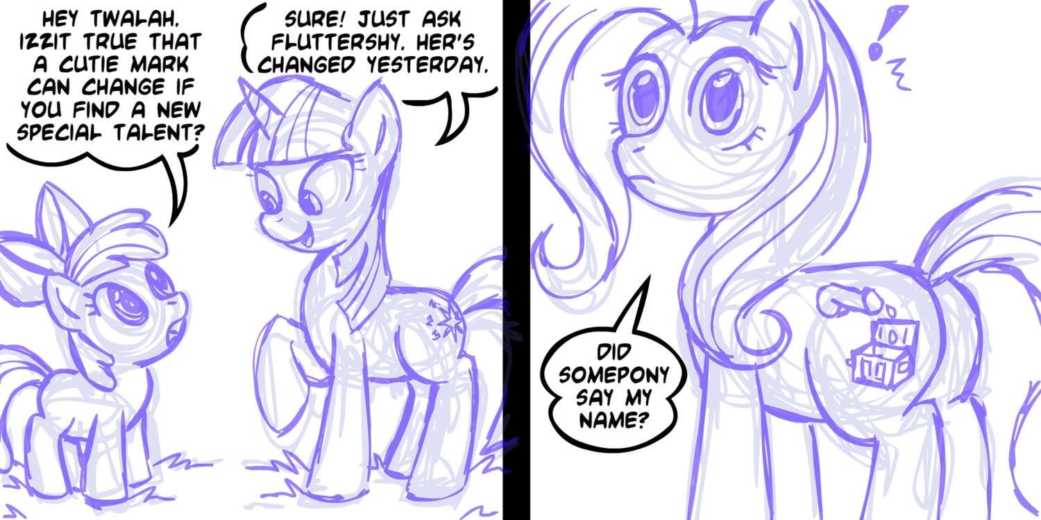 2:1 apple_bloom_(mlp) child comic cum_dumpster cutie_mark digital_drawing_(artwork) digital_media_(artwork) disembodied_penis duo e621 earth_pony english_text equid equine exclamation_point feathered_wings feathers female feral fluttershy_(mlp) friendship_is_magic fur genitals hair hasbro hi_res hooves horn horse male mammal megasweet monochrome my_little_pony mythological_creature mythological_equine mythology pegasus penis pony quadruped restricted_palette simple_background sketch solo tail text twilight_sparkle_(mlp) unguligrade unicorn white_background wings young young_female young_feral