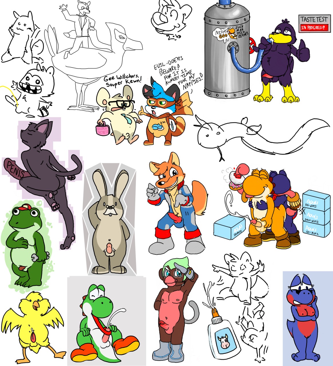 2_toes 3_toes 4_fingers 4_toes accessory anatomically_correct anatomically_correct_genitalia anatomically_correct_penis animal_genitalia animal_penis anisodactyl anthro areola arm_in_front arm_under_breasts arms_bent auto_penis_lick autotonguejob avian avian_feet backsack balls baseball_cap beak belly bent_leg bent_legs big_penis biped bird black_ears black_eyebrows black_eyes black_eyewear black_glasses black_hair black_nose black_text blue_belly blue_body blue_boots blue_clothing blue_eyes blue_face blue_feathers blue_feet blue_footwear blue_fur blue_hair blue_necktie blue_neckwear blue_skin blue_suit blue_tail blue_yoshi bodily_fluids boots bottle bottomwear breasts brown_body brown_clothing brown_countershading brown_face brown_footwear brown_fur brown_shoes buckteeth butt canid canine canine_genitalia canine_penis chest_grab chicken circumcised clothed clothed_masturbation clothed_sex clothing container countershade_face countershade_tail countershade_torso countershading cricetid crossover cum cumshot curved_tail dark_balls dark_belly dark_body dark_butt dark_clothing dark_ears dark_eyebrows dark_face dark_feathers dark_feet dark_footwear dark_nose dark_pupils dark_shoes dark_skin dark_tail dark_text dash_bowman dessert dialogue digital_drawing_(artwork) digital_media_(artwork) dinosaur dipstick_hair dot_eyes doughnut doughnut_fucking duo e621 ejaculation english_text erection extended_arm extended_arms eye_mask eyebrows eyes_closed eyewear facial_hair falco_lombardi feathers feeding_tube feet female feral fingers food food_fetish food_penetration food_play footwear footwear_only fox fox_mccloud from_behind_position fully_clothed fur galliform genital_fluids genitals gesture glans glasses gloves glue glue_bottle grabbing_from_behind graffiti green_belly green_body green_countershading green_eyes green_face green_feet green_hair green_skin green_tail green_yoshi grey_balls grey_body grey_boots grey_butt grey_clothing grey_countershading grey_ears grey_face grey_feet grey_footwear grey_fur grey_gloves grey_handwear grey_suit grey_tail grin hair hamster hamtaro_(series) hand_behind_back hand_behind_head hand_gesture hand_on_chest handpaw hands_on_knees hands_on_legs hands_on_own_knees hands_on_own_legs handstand handwear hat hat_only headgear headgear_only headwear headwear_only hi_res hindpaw holding_both_knees holding_both_legs holding_container holding_object holding_tool holding_wrench huge_penis humanoid_genitalia humanoid_penis hyper hyper_genitalia hyper_penis improvised_sex_toy iris knot legs_together licking lidded_eyes light_balls light_beak light_body light_eyebrows light_eyes light_fur line_art long_tongue looking_at_another looking_at_viewer male mammal mario_bros masturbation medical_instrument medium_breasts membrane_(anatomy) monotone_balls monotone_belly monotone_body monotone_breasts monotone_butt monotone_face monotone_feathers monotone_genitals monotone_hair monotone_necktie monotone_neckwear monotone_tail monotone_wings mostly_nude multicolored_balls multicolored_body multicolored_boots multicolored_clothing multicolored_face multicolored_footwear multicolored_fur multicolored_gloves multicolored_hair multicolored_handwear multicolored_headwear multicolored_penis multicolored_shoes multicolored_skin multicolored_suit multicolored_tail multiple_images multiple_scenes mustache narrow_legs navel necktie neckwear nintendo nipples nishi_oxnard nishi_yoshi non-mammal_breasts non-mammal_nipples nude on_heels on_one_leg one_leg_up open_clothing open_mouth open_suit oral oral_masturbation orange_beak orange_body orange_ears orange_face orange_feet orange_fur orange_penis orange_scutes orange_skin orange_tail orange_yoshi orgasm outstretched_arm oxnard_(hamtaro) pants pastry pawpads paws peeing penetration penile penile_masturbation penis peppy_hare phasianid pink_balls pink_body pink_countershading pink_face pink_glans pink_pawpads pink_penis pink_skin pink_tongue plantigrade pointing pointing_at_penis pointing_at_self prehistoric_species pupils raised_arm raised_hand raised_leg red_areola red_body red_boots red_breasts red_clothing red_countershading red_face red_footwear red_gloves red_handwear red_hat red_headwear red_nipples red_penis red_shoes red_skin red_suit red_tail red_tongue red_vulva reptile rodent salute scalie scientific_instrument scutes self_lick sex shirt shoes shoes_only simple_background simple_eyes sitting sketch slightly_chubby small_balls small_eyes small_penis smile snout spread_arms spread_wings standing star_fox storage_tank straddling straight_arm straight_leg straight_legs suggestive_fluid suit tail tail_feathers tank_(container) tapering_tail teeth text thin_tail thumbs_up toes tongue tongue_fetish tongue_out tools tooth_gap topwear tube tucked_arm two_tone_balls two_tone_body two_tone_boots two_tone_clothing two_tone_face two_tone_footwear two_tone_fur two_tone_gloves two_tone_hair two_tone_handwear two_tone_hat two_tone_headwear two_tone_penis two_tone_shoes two_tone_skin two_tone_tail uniball urine vulva wearing_glasses webbed_feet white_background white_balls white_body white_countershading white_eyebrows white_eyes white_face white_fur white_skin white_tail wings worried wrench yellow_balls yellow_beak yellow_body yellow_clothing yellow_ears yellow_face yellow_feathers yellow_feet yellow_footwear yellow_fur yellow_hat yellow_headwear yellow_penis yellow_scutes yellow_shoes yellow_tail_feathers yellow_wings yoshi