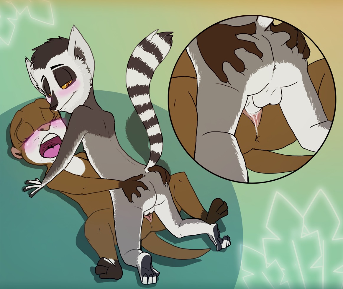 abstract_background animatics anus backsack balls butt butt_grab dreamworks duo e621 erection feet female female_penetrated flat_chested from_front_position genitals hand_on_butt interspecies king_julien lemur lying madagascar_(series) male male/female male_penetrating male_penetrating_female mammal marlene_(madagascar) missionary_position mustelid nude on_back otter penetration penile penile_penetration penis penis_in_vagina prehensile_feet primate ring-tailed_lemur sex simple_background strepsirrhine tail the_penguins_of_madagascar toes vaginal vaginal_penetration