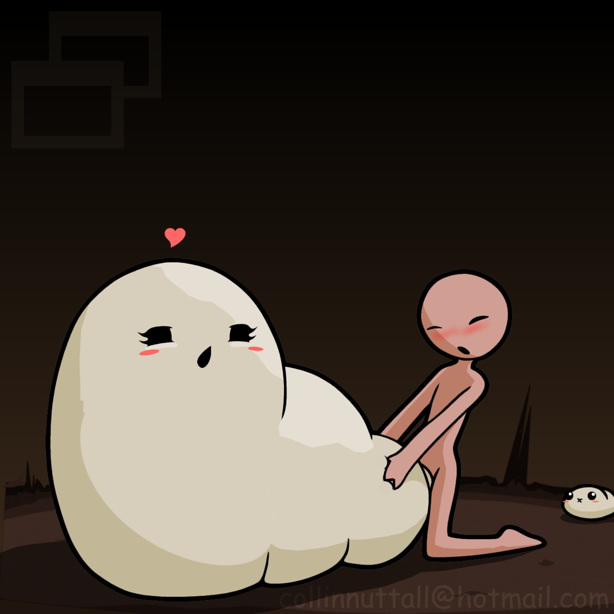 1:1 ambiguous_gender arthropod bestiality blush charger chub_(tboi) duo e621 female feral fly_(animal) heart_symbol hi_res human human_on_feral insect interspecies isaac_(tboi) larva maggot male male/ambiguous mammal monster nude penetration sex slushy the_binding_of_isaac_(series)
