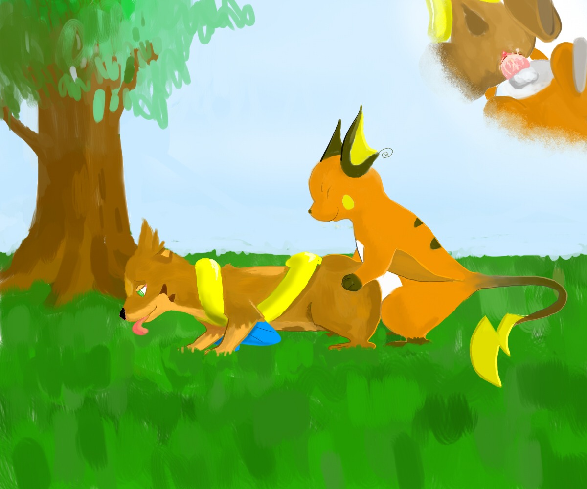 2013 6:5 bodily_fluids conditional_dnp cum duo e621 erection female female_penetrated feral feral_on_feral floatzel from_behind_position generation_1_pokemon generation_4_pokemon genital_fluids genitals grass interspecies klaide male male/female male_penetrating male_penetrating_female mammal nintendo nude outside penetration penile penile_penetration penis penis_in_vagina plant pokemon pokemon_(species) quadruped raichu rodent sex smile tail tree vaginal vaginal_penetration vulva