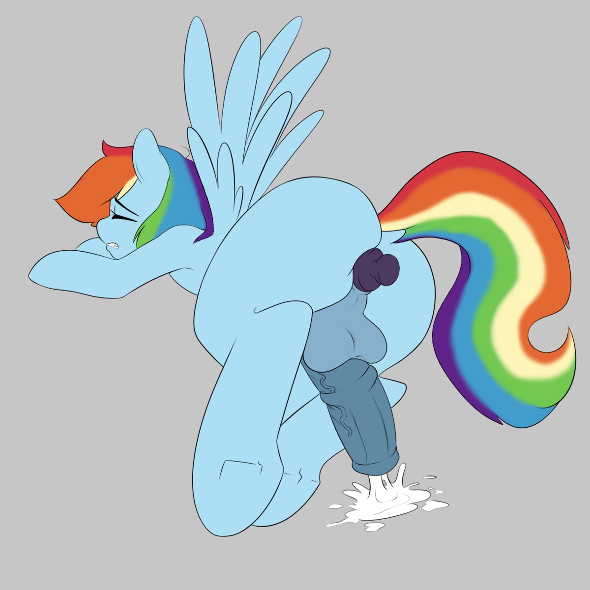1:1 2014 anal anal_orgasm anal_penetration animal_genitalia animal_penis balls blue_body blue_feathers blue_fur bodily_fluids buttplug chromapan colored cum cum_while_penetrated cum_while_toyed cumshot digital_media_(artwork) dsnsfw e621 ejaculation ejaculation_while_toyed equid equine equine_genitalia equine_penis erection eyes_closed feathered_wings feathers friendship_is_magic fur genital_fluids genitals gynomorph hair hands-free hasbro hi_res intersex mammal multicolored_hair multicolored_tail my_little_pony mythological_creature mythological_equine mythology object_in_ass orgasm pegasus penetration penis plug_(sex_toy) rainbow_dash_(mlp) rainbow_hair rainbow_tail sex_toy sex_toy_in_ass sex_toy_insertion solo tail wings