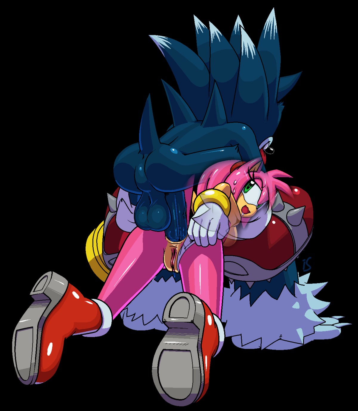 2013 all_fours amy_rose anal anal_penetration anthro anus backsack balls big_balls big_penis blue_balls blue_hair butt clothing clothing_pull doggystyle duo e621 erection eulipotyphlan female female_penetrated footwear from_behind_position genitals green_eyes hair hedgehog hi_res looking_back male male/female male_penetrating male_penetrating_female mammal nude open_mouth panties panty_pull penetration penis pink_body pink_hair rockthebull sega sex shoes sonic_the_hedgehog sonic_the_hedgehog_(series) sonic_the_werehog sonic_unleashed tongue tongue_out translucent translucent_body underwear underwear_pull vulva werecreature wereeulipotyphlan werehog white_clothing white_panties white_underwear