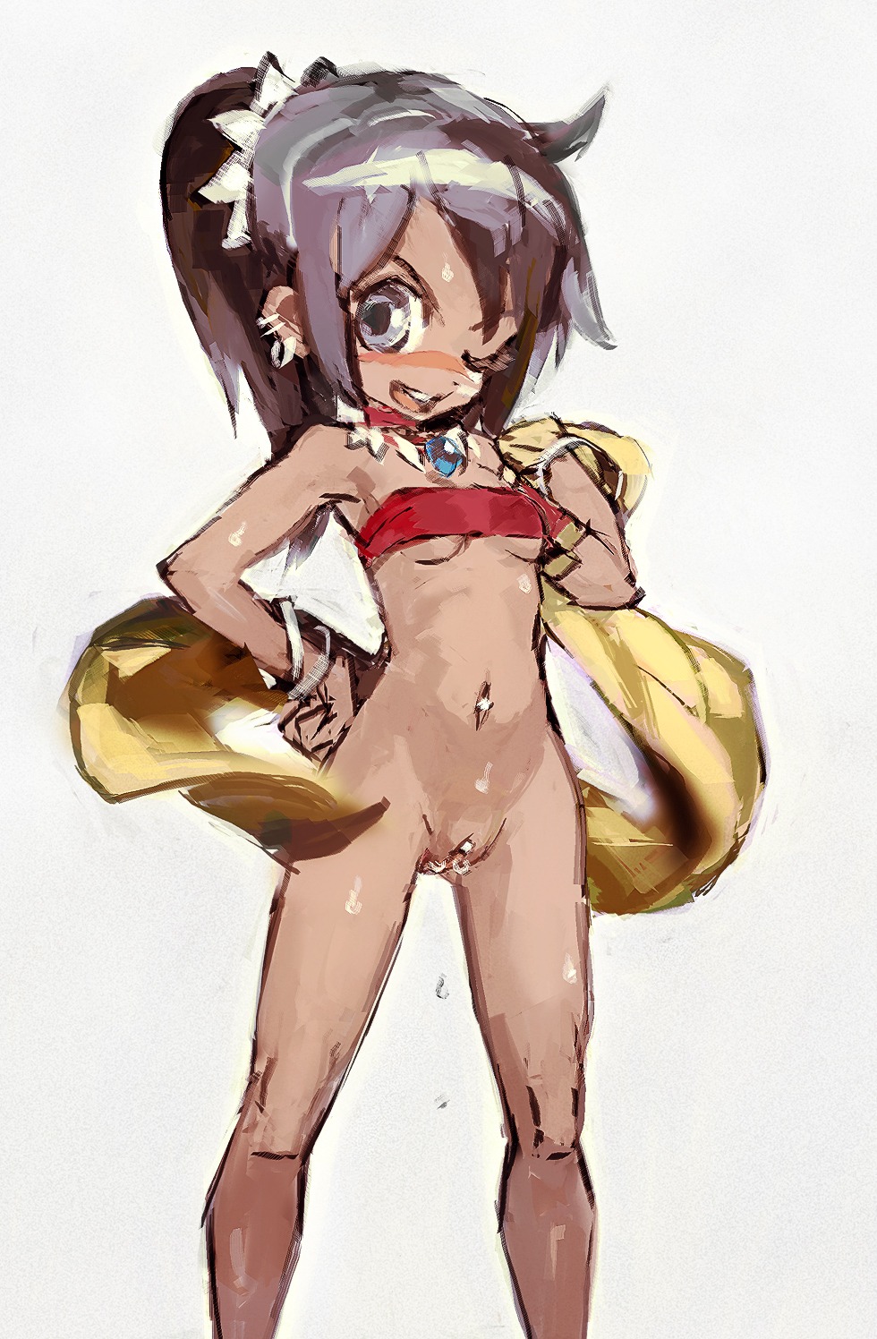 bandeau clothing etrian_odyssey female rule34 shilleka tagme