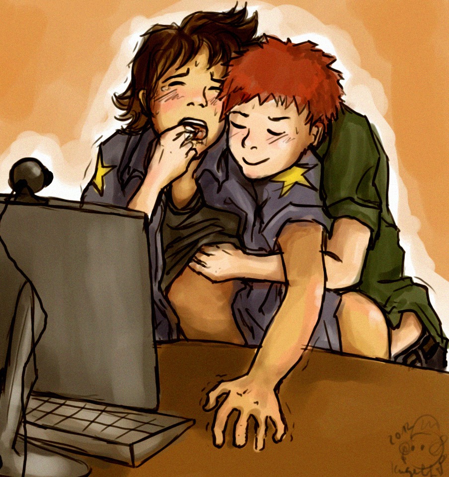 digimon gay human koushiro_izumi male male/male male_only rule34 tagme taichi_yagami yaoi