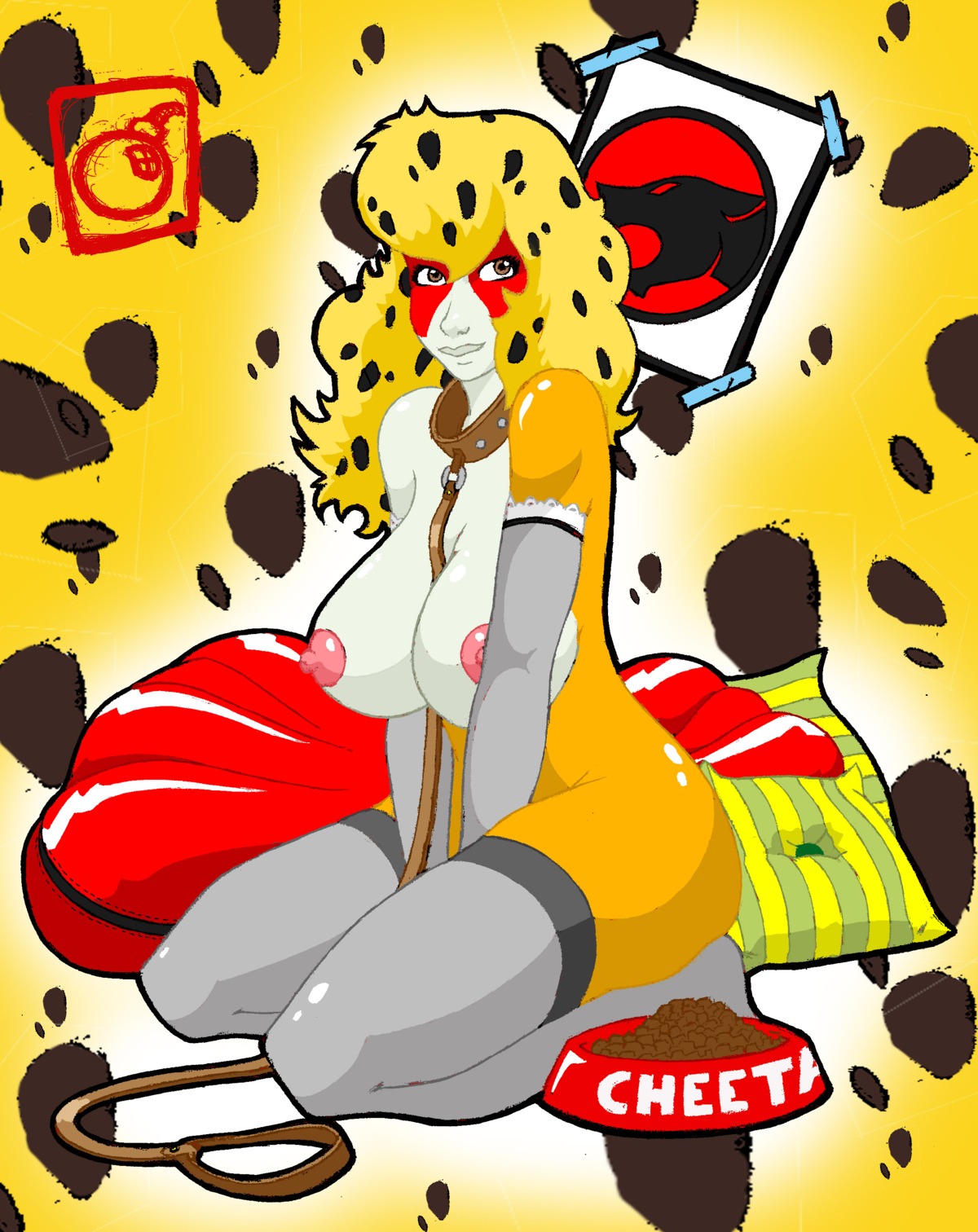 alien ass big_breasts breasts carmessi character_name cheetara female lips nipples rule34 sex_slave text thundercats