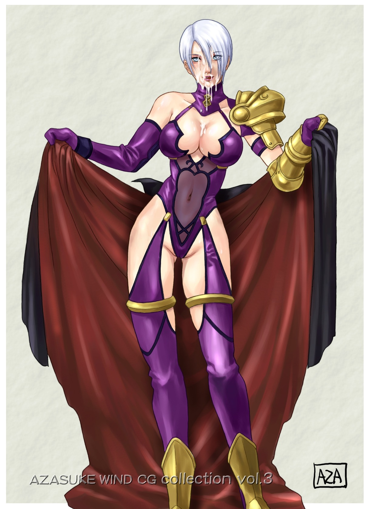 azasuke female female_only highres human isabella_valentine rule34 solo soul_calibur