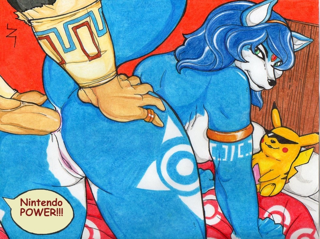 all_fours anal anal_penetration anthro anus balls bed blue_body blue_fur blue_hair breasts butt canid canine crossover disembodied_hand doggystyle doll e621 english_text erection faceless_character faceless_male female female_focus female_on_bottom feral fox from_behind_position fur furniture ganondorf generation_1_pokemon genitals gerudo group hair humanoid interspecies krystal_(star_fox) looking_back male male/female male_on_top mammal nintendo nipples on_bottom on_top penetration penis pikachu pillow pokemon pokemon_(species) raised_tail ring rodent sex side_boob solo_focus star_fox tail text the_legend_of_zelda vulva white_body white_fur yellow_body yellow_fur zabraxas