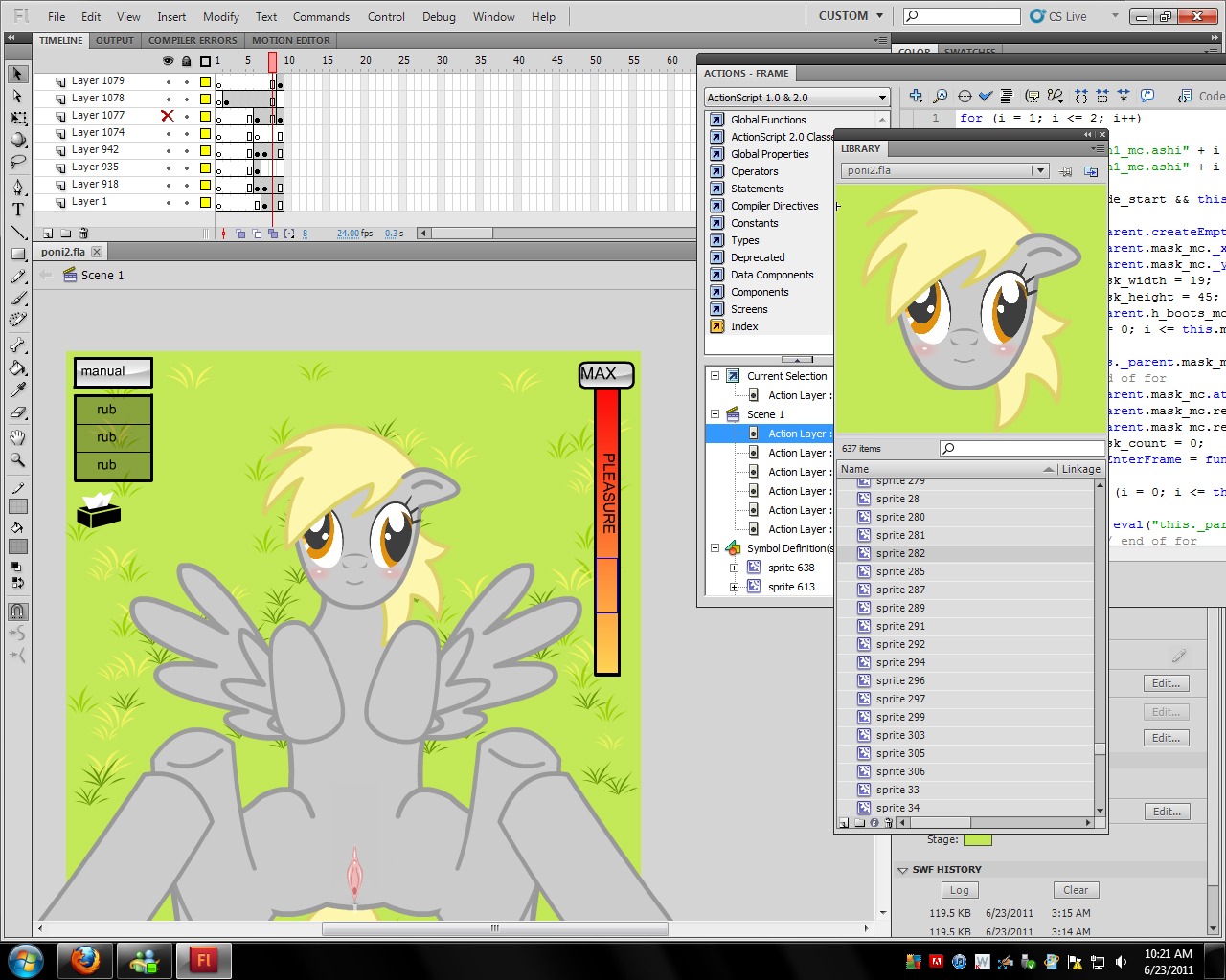 derpy_hooves equine female friendship_is_magic my_little_pony mythological_creature mythological_equine mythology pegasus rule34 smooth_skin tagme
