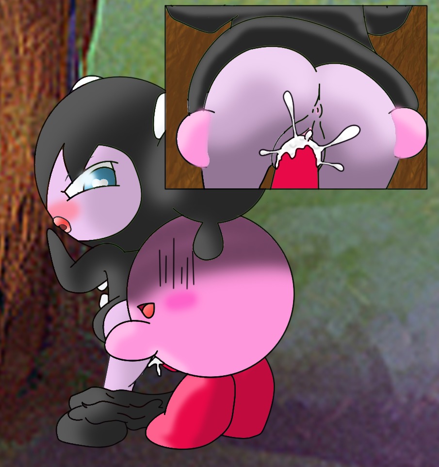 anus ass clothes color crossover cum female feral gothorita insertion interspecies kirby kirby_(series) male nude outdoors penis pokemon pussy rule34 sex straight tagme vulva