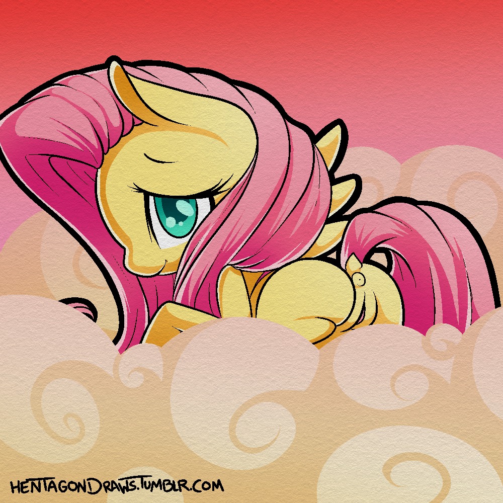 1:1 2014 anus butt e621 equid equine feathered_wings feathers female feral fluttershy_(mlp) friendship_is_magic genitals hasbro hentagon mammal my_little_pony mythological_creature mythological_equine mythology pegasus presenting presenting_hindquarters solo vulva wings yellow_body yellow_feathers