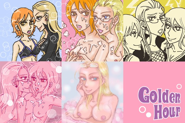 akuma_no_mi artist_request awa_awa_no_mi female female_only kalifa kalifa_(one_piece) nami_(one_piece) one_piece pre-timeskip rule34 straight_hair tagme yuri
