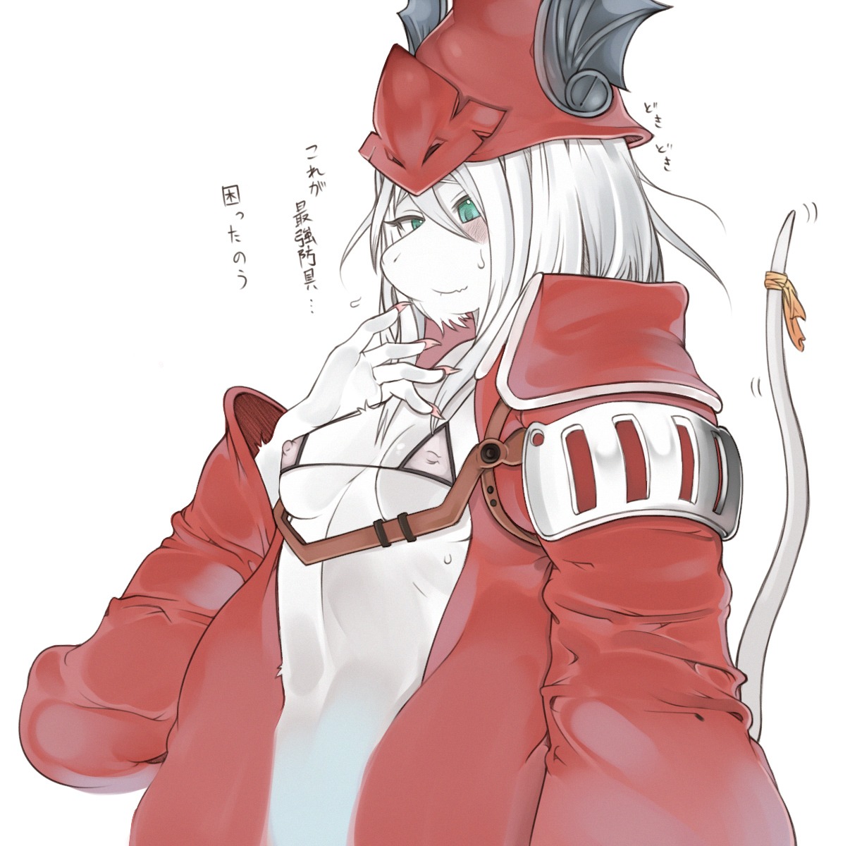 anthro bikini breasts burmecian clothed clothing e621 female final_fantasy final_fantasy_ix freya_crescent green_eyes hat headgear headwear hi_res japanese_text mammal micro_bikini nipples partially_clothed rodent simple_background sindoll skimpy solo square_enix swimwear tail text tight_clothing translated translucent translucent_clothing two-piece_swimsuit white_background