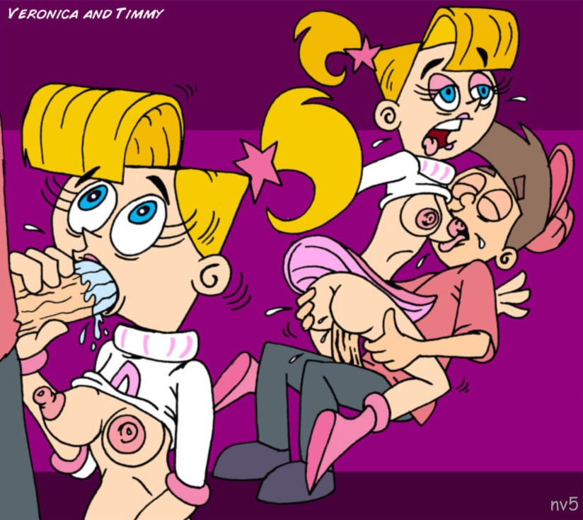 female nev nickelodeon rule34 straight_hair tagme the_fairly_oddparents timmy_turner veronica_star