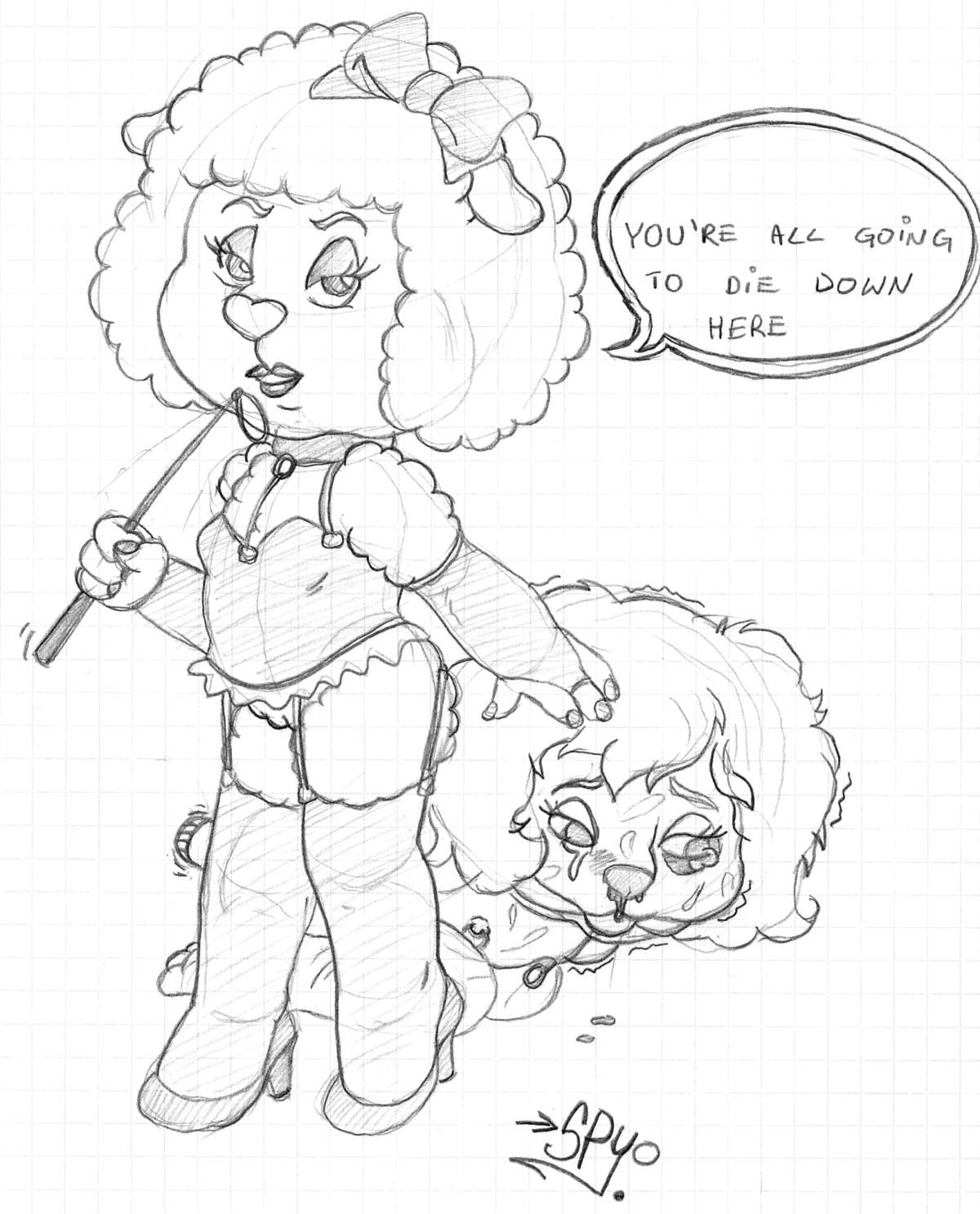 dotty_dog female get_along_gang rule34 spy_(artist) tagme woolma_lamb