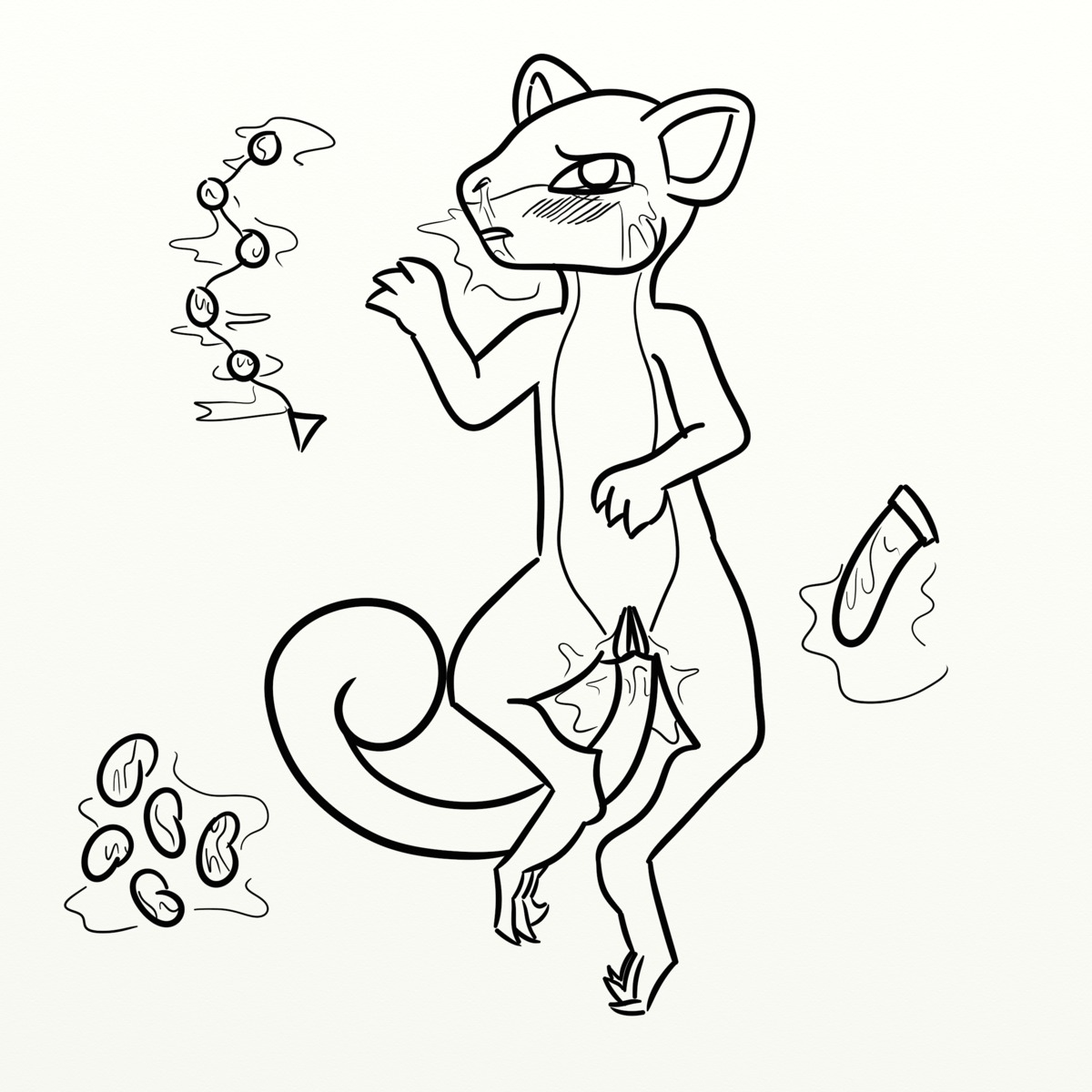 1:1 absurd_res after_sex anal_beads bean black_and_white blush blush_lines bodily_fluids e621 exhausted female feral fuckemall generation_1_pokemon genital_fluids genitals hatching_(art) hi_res line_art lying mammal monochrome nintendo on_back pokemon pokemon_(species) rattata rodent saliva semi-anthro sex_toy sex_toy_background shaded simple_background solo tears vaginal vaginal_fluids vulva white_background