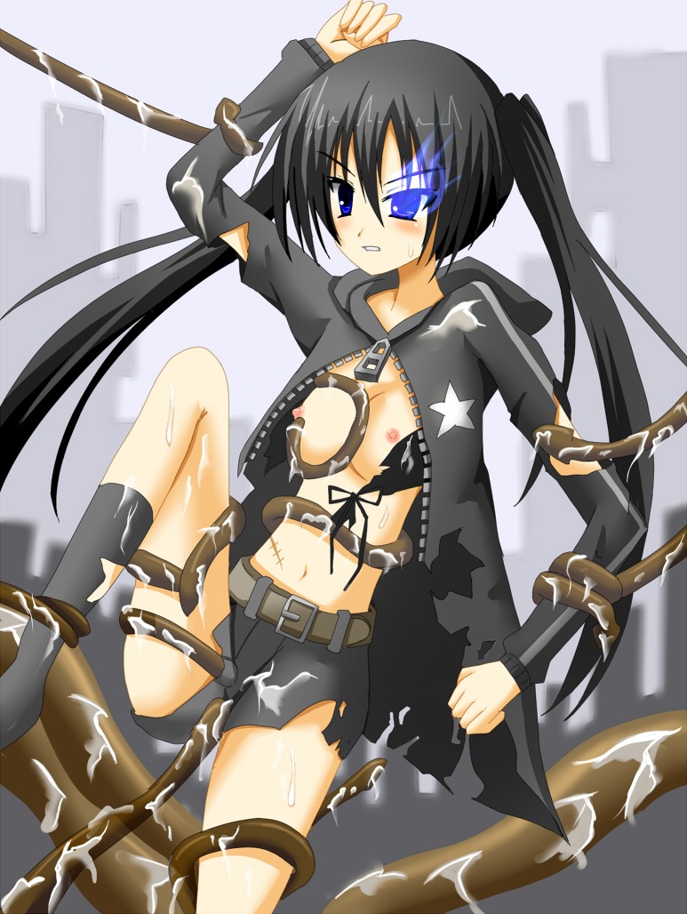artist_request black_rock_shooter black_rock_shooter_(character) female pointy_chin rule34 tagme