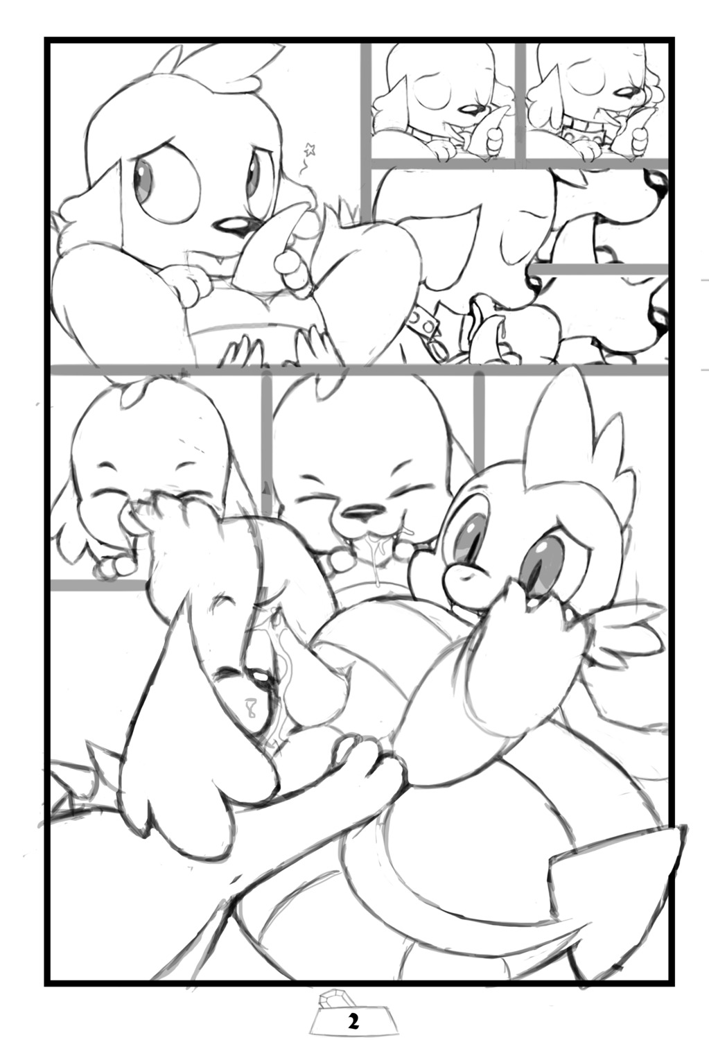 absurd_res anthro anthro_on_feral anthro_penetrating anthro_penetrating_feral bestiality bodily_fluids canid canine canis collar comic conditional_dnp cum domestic_dog dragon duo e621 equestria_girls erection fellatio feral feral_penetrated friendship_is_magic genital_fluids genitals hasbro hi_res interspecies licking male male/male male_penetrated male_penetrating male_penetrating_male mammal monochrome multiple_scenes my_little_pony mythological_creature mythological_scalie mythology oral oral_penetration penetration penile penis penis_lick scalie selfcest sex spike_(eg) spike_(mlp) square_crossover star tail tongue tongue_out tricksta young young_anthro young_male young_on_young