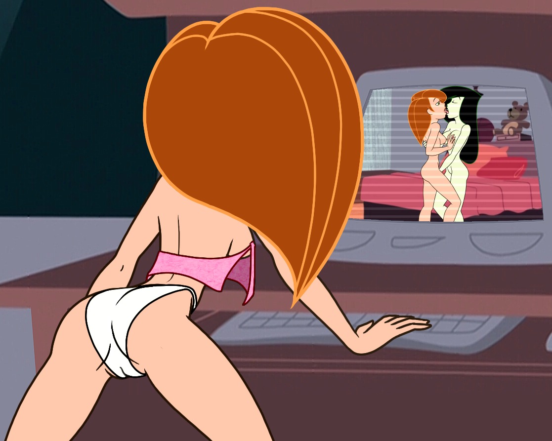 disney female female_only gagala human kim_possible kimberly_ann_possible multiple_females multiple_girls nipples rule34 shego straight_hair tagme yuri