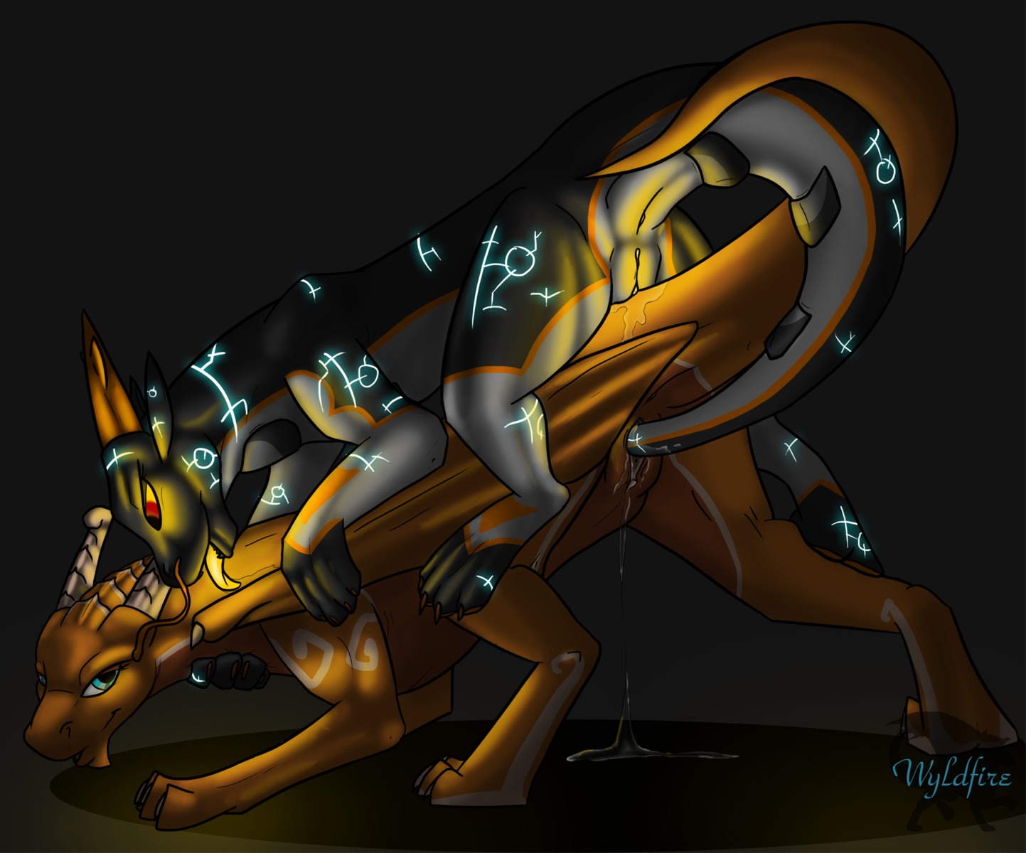 anus bioluminescence bodily_fluids dragon dripping duo e621 female female/female feral feral_on_feral genital_fluids genitals glowing grinding hi_res horn mythological_creature mythological_scalie mythology penetration raine_(dragon) scalie sex spread_legs spreading tail tail_fetish tail_in_vagina tail_insertion tail_play tail_sex vaginal vaginal_fluid_drip vaginal_fluids vaginal_fluids_on_tail vaginal_penetration vulva wet wings wyldfire7 yellow_vulva