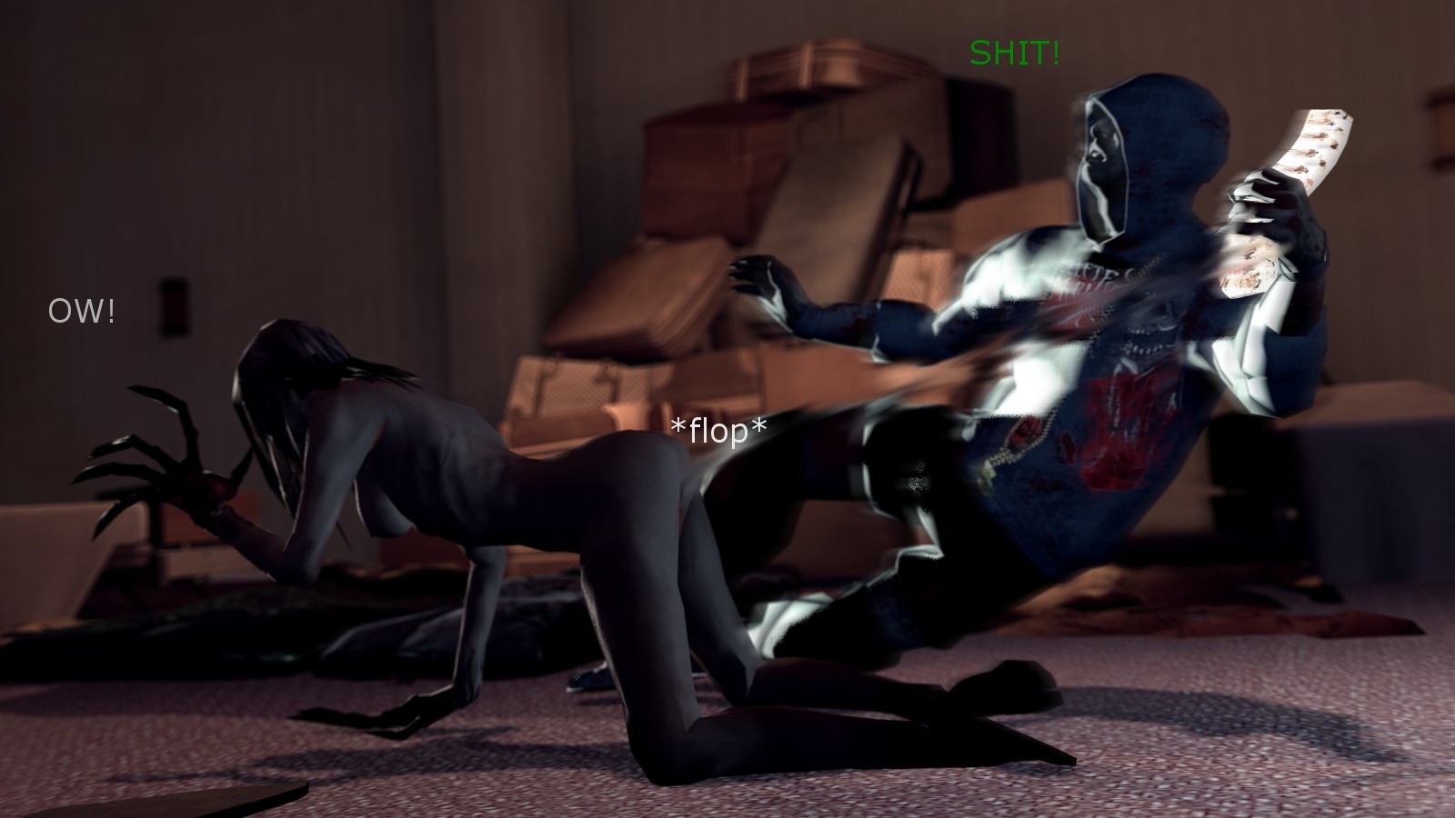 1boy 1girls 3d artist_request clothed clothed_male clothed_male_nude_female clothing completely_nude female garry's_mod hunter_(left_4_dead) left_4_dead left_4_dead_(series) male nude nude_female rule34 straight witch_(left_4_dead) zombie zombie_boy zombie_girl