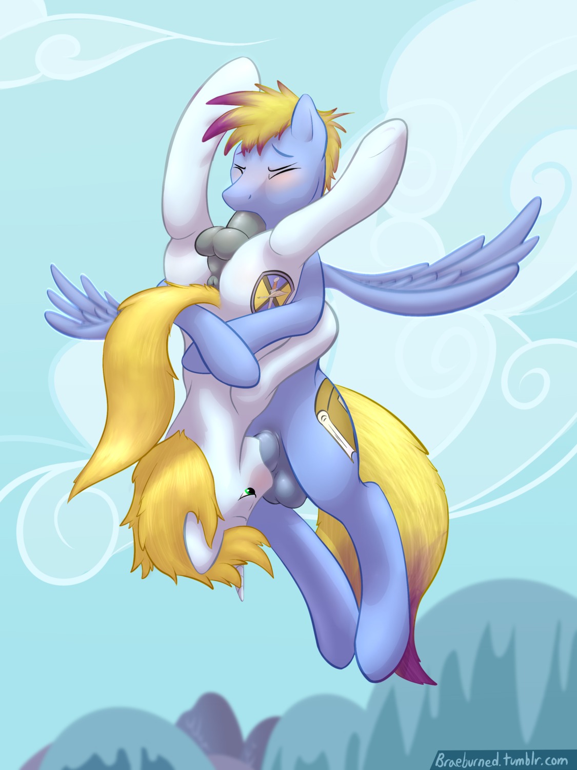 3:4 69_position absurd_res anus balls braeburned digital_drawing_(artwork) digital_media_(artwork) duo e621 equestria equid equine erection eyes_closed feathered_wings feathers fellatio feral feral_on_feral feral_penetrated feral_penetrating feral_penetrating_feral flying genitals hair half-closed_eyes hasbro hi_res horn male male/male male_penetrated male_penetrating male_penetrating_male mammal mutual_fellatio mutual_oral my_little_pony mythological_creature mythological_equine mythology narrowed_eyes oral oral_penetration pegasus penetration penile penile_penetration penis sex shaded tail text unicorn wings