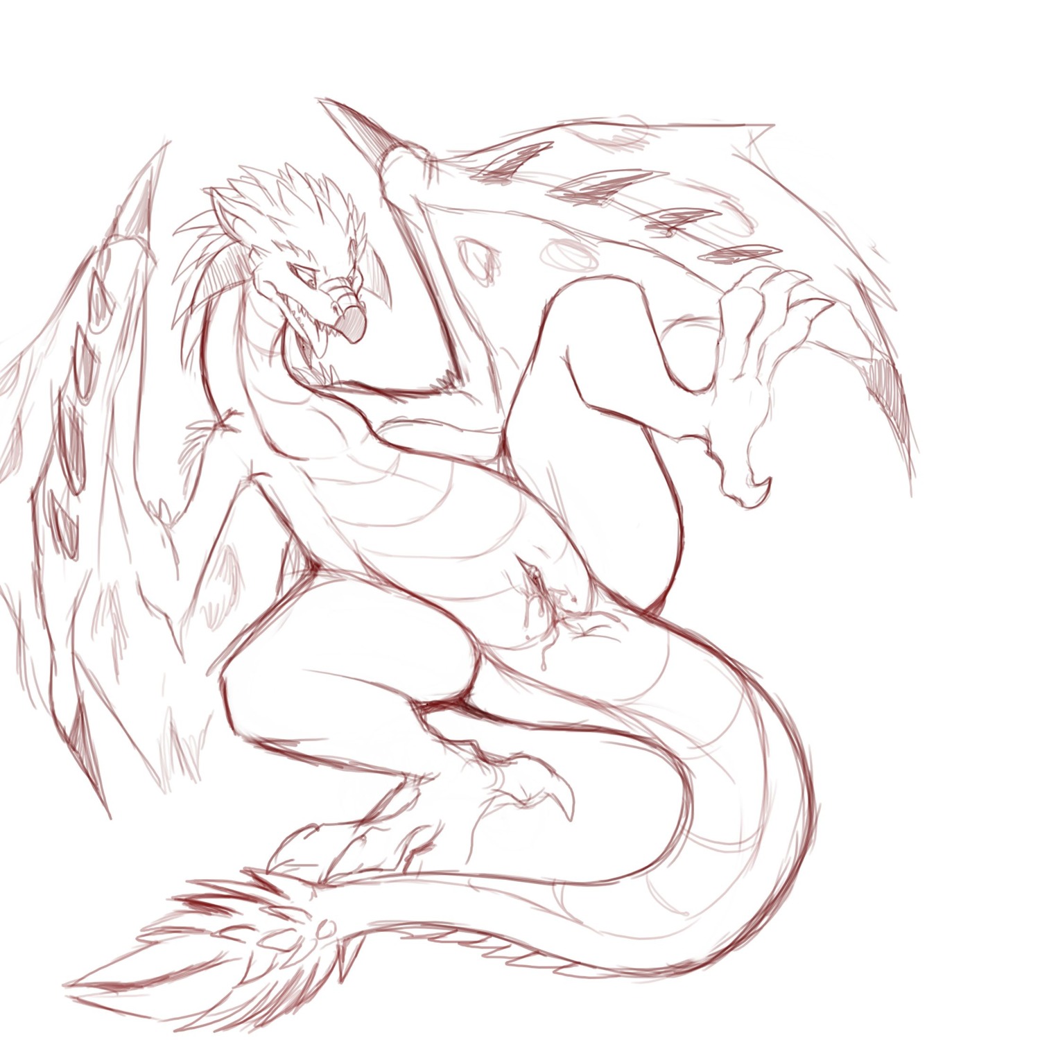 capcom female mel_the_hybrid monster_hunter rathian rule34 tagme