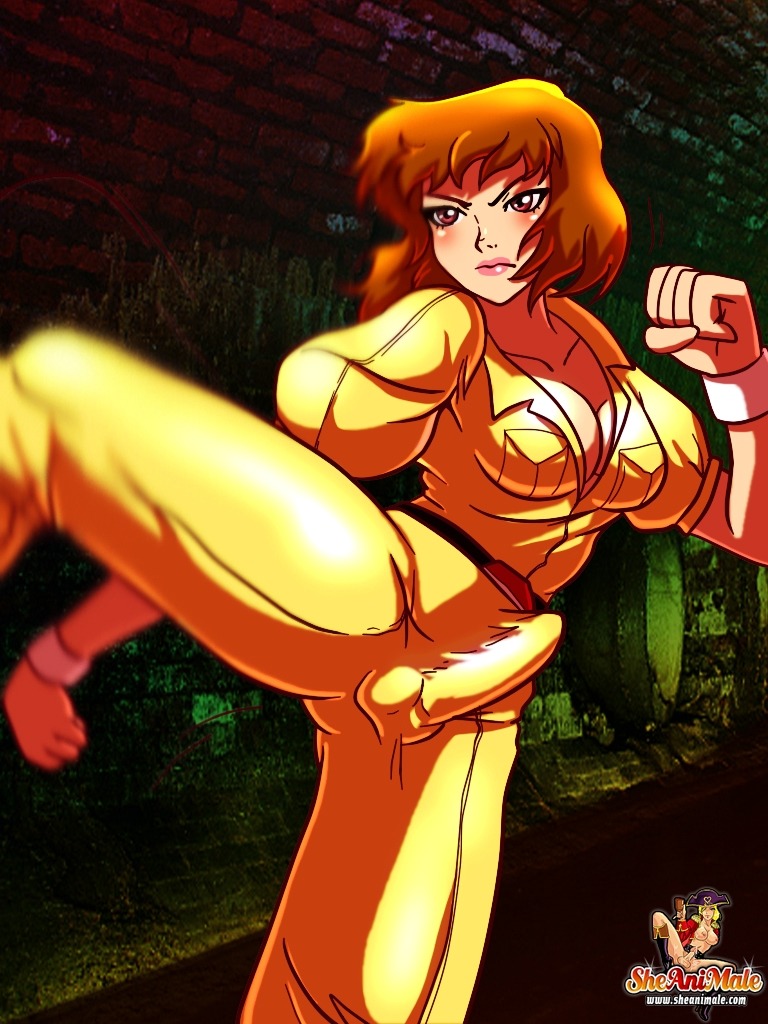 1futa april_o'neil april_o'neil_(tmnt_1987) belt casual dickgirl erection futa_only futanari human intersex outerwear pale_skin rule34 sheanimale solo teenage_mutant_ninja_turtles tmnt_1987 wristwear
