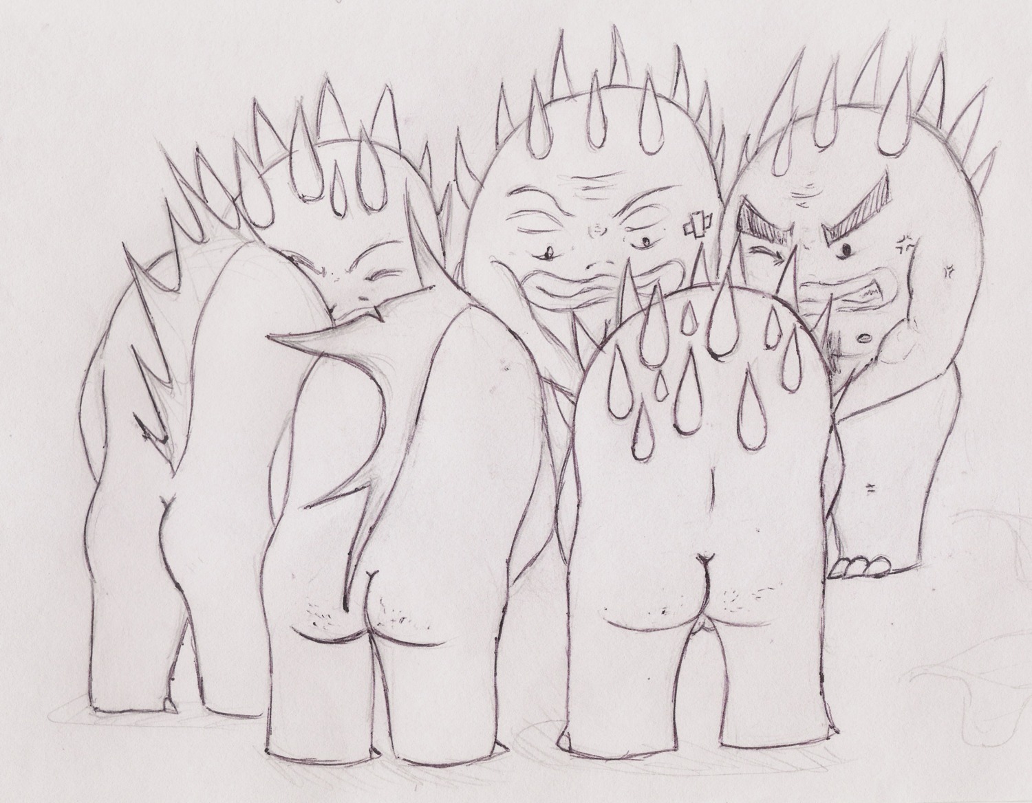 bukkake cum gay male rule34 spike unknown_artist