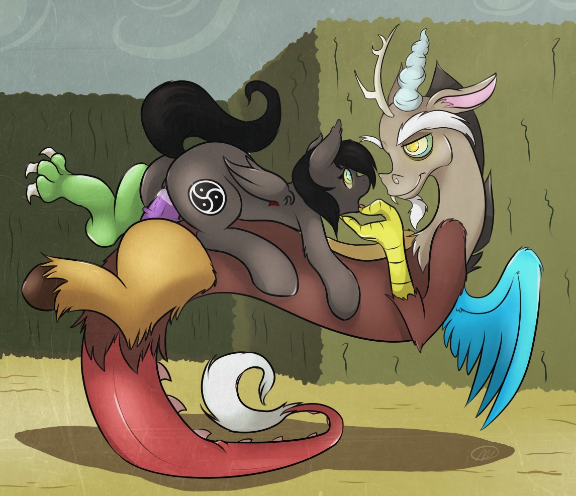 antlers bat_pony bat_wings black_hair blue_body blue_feathers butt chimera conditional_dnp cutie_mark digital_media_(artwork) discord_(mlp) draconequus duo e621 equid erection facial_hair fan_character feathered_wings feathers female female_penetrated feral feral_penetrated friendship_is_magic fur genitals hair hasbro horn hypnosis interspecies male male/female male_penetrating male_penetrating_female mammal meggchan membrane_(anatomy) membranous_wings mind_control my_little_pony nude penetration penis qetesh sex tail tail_tuft tuft vaginal wings