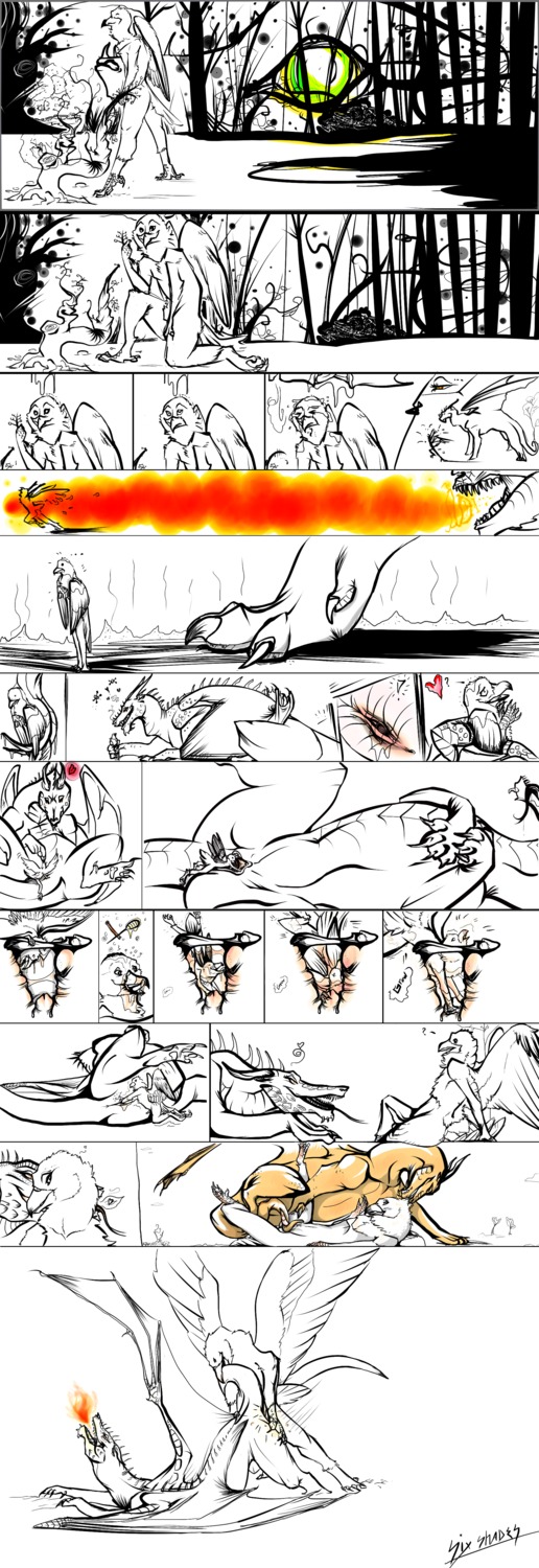 avian bird comic dragon female macro male micro rule34 sixshades sizeplay straight
