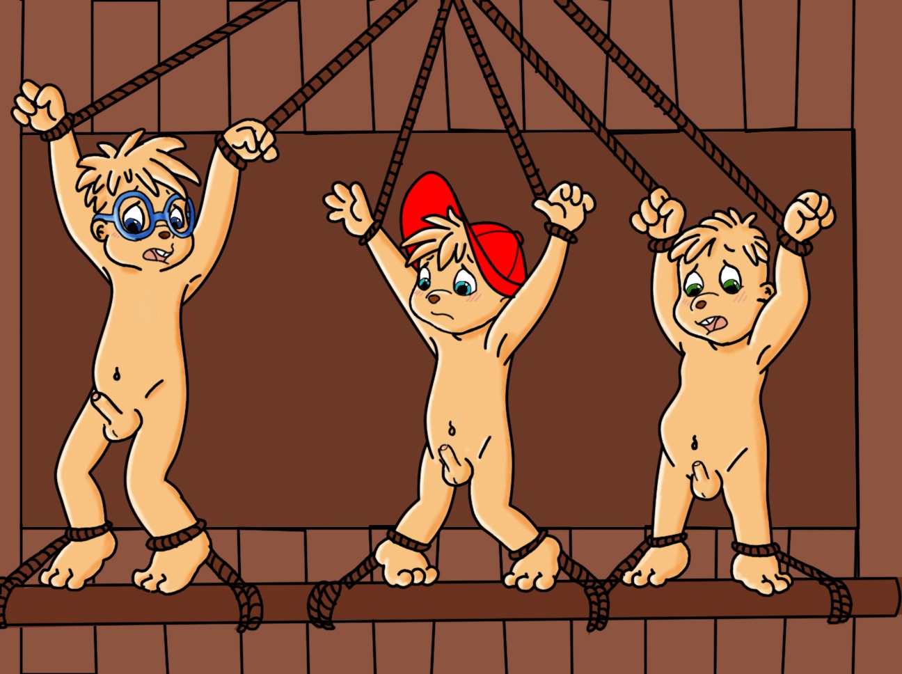 alvin_and_the_chipmunks alvin_seville anthro male rule34 simon_seville tagme theodore_seville
