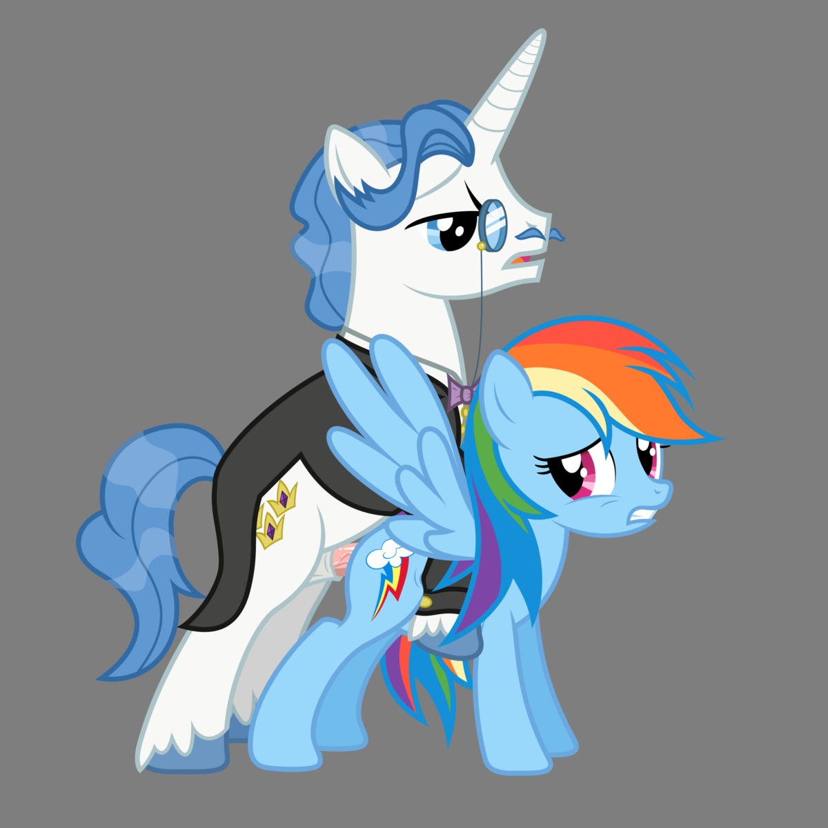 1:1 all_fours alpha_channel blue_body blue_eyes blue_feathers blue_fur blue_hair clothed clothing cutie_mark doggystyle duo e621 equid equine erection eyewear facial_hair fancypants_(mlp) feathered_wings feathers female feral feral_on_feral friendship_is_magic from_behind_position fur genitals hair hasbro hi_res hooves horn intraspecies male male/female mammal monocle multicolored_hair multicolored_tail mustache my_little_pony mythological_creature mythological_equine mythology nude pegasus penis purple_eyes rainbow_dash_(mlp) rainbow_hair rainbow_tail sex simple_background tail teeth transparent_background unicorn unknown_artist white_body white_fur wing_boner wings