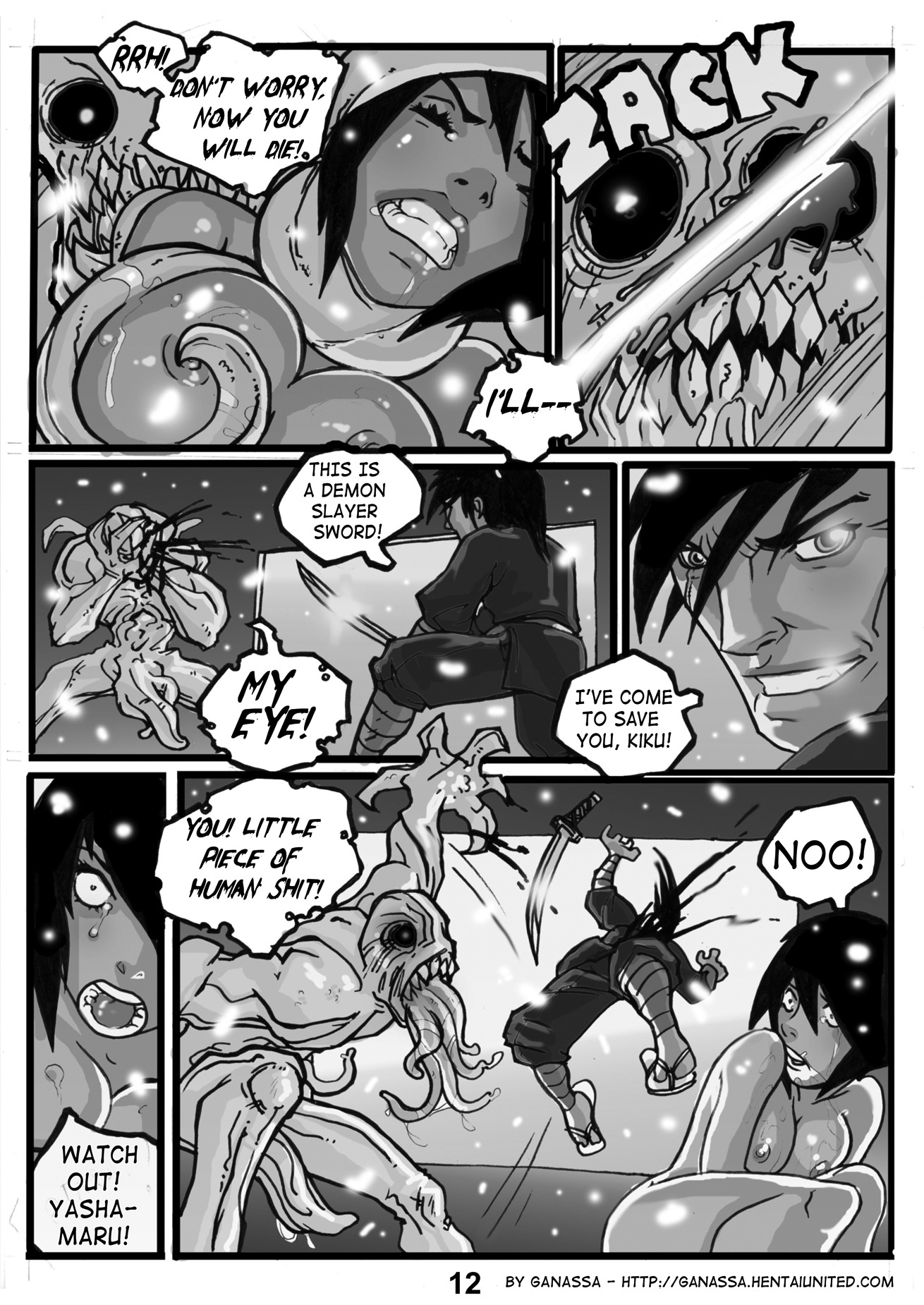 comic female ganassa kunoichi ninja rule34 sex