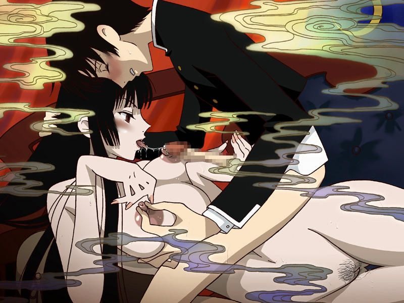 censored female kate_sai kimihiro_watanuki pointy_chin rule34 tagme xxxholic yuuko_ichihara