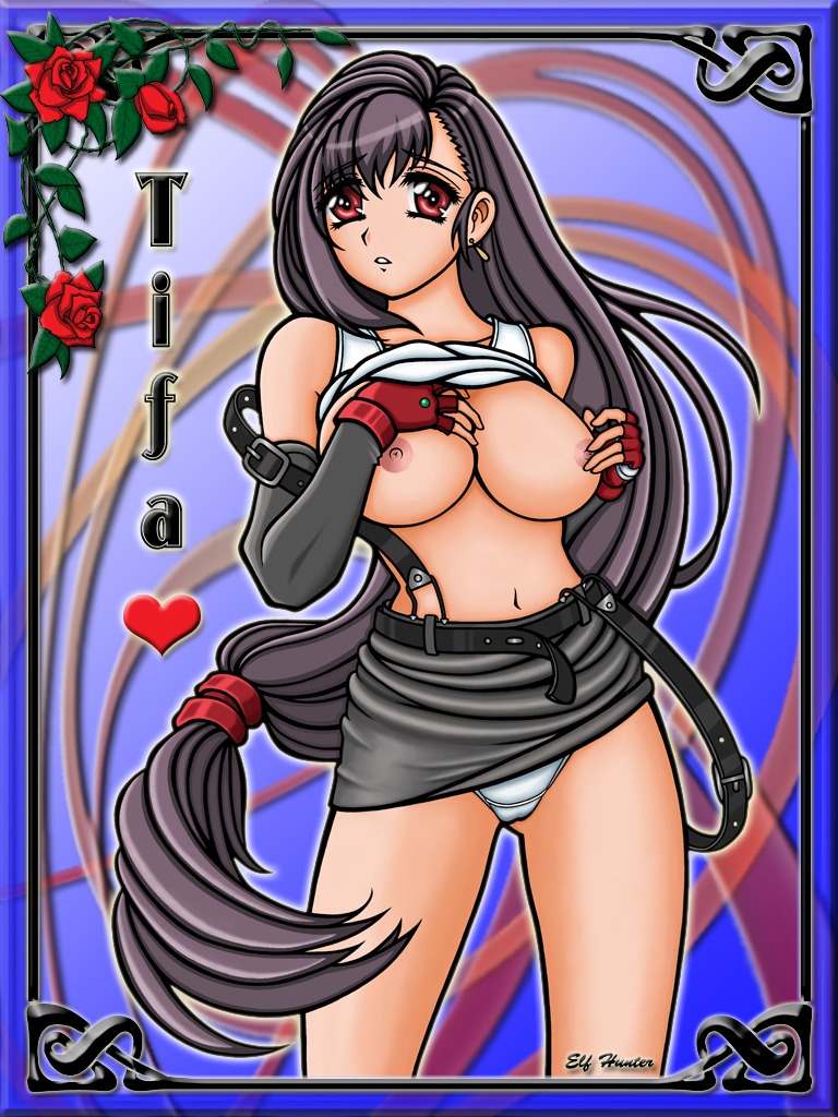 1girls elf_hunter_(artist) female final_fantasy final_fantasy_vii rule34 straight_hair tagme tifa_lockhart