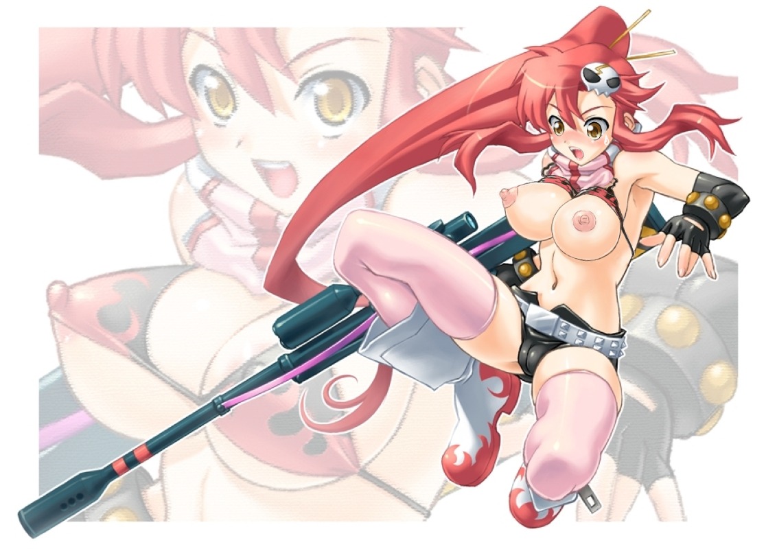 female rule34 tagme tengen_toppa_gurren_lagann yoko_littner