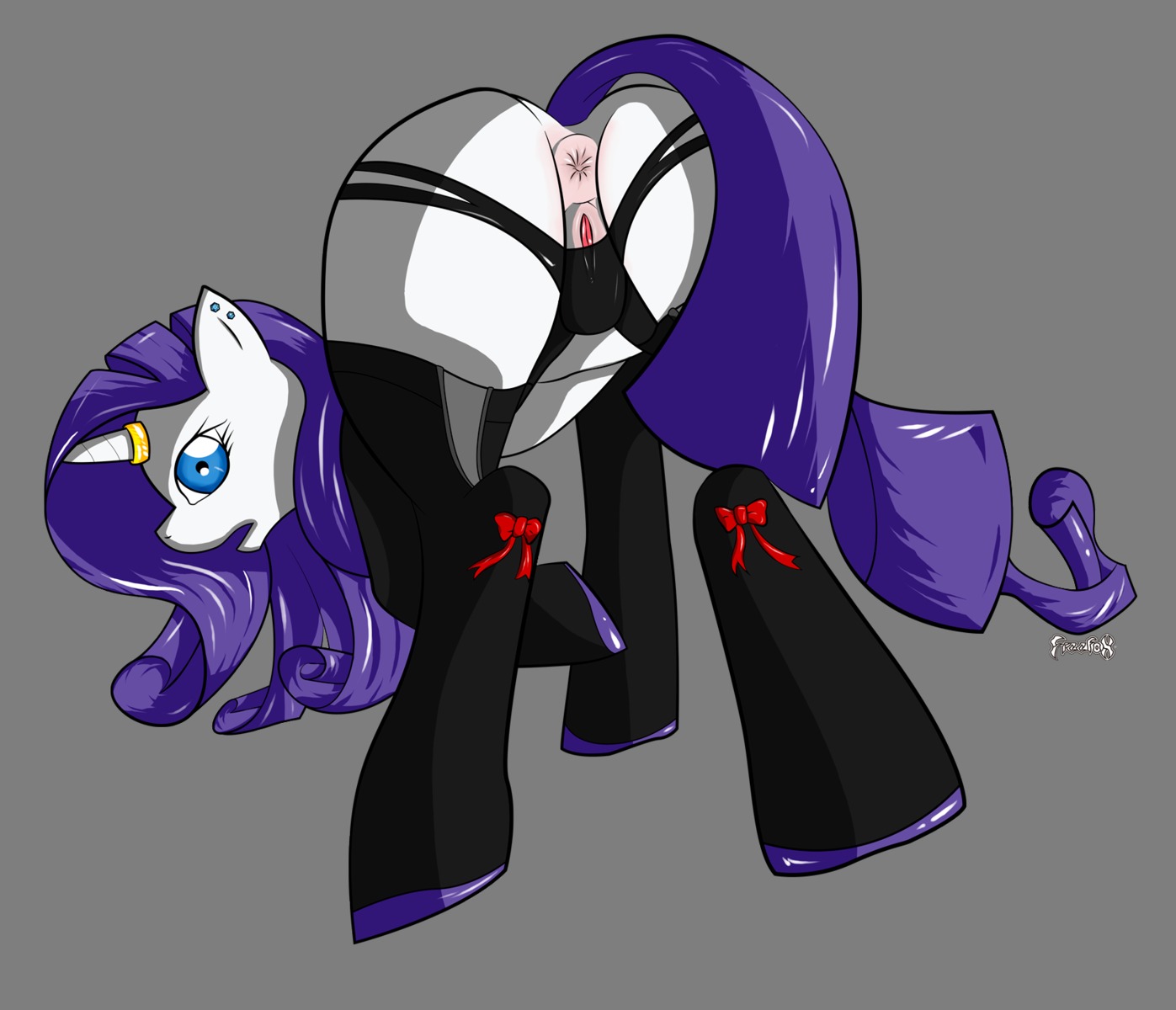 alpha_channel anus blue_eyes butt e621 equid equine female feral freefox friendship_is_magic fur genitals hair hasbro hi_res horn looking_at_viewer looking_back mammal my_little_pony mythological_creature mythological_equine mythology presenting presenting_hindquarters purple_hair rarity_(mlp) simple_background solo tail transparent_background unicorn vulva white_body white_fur