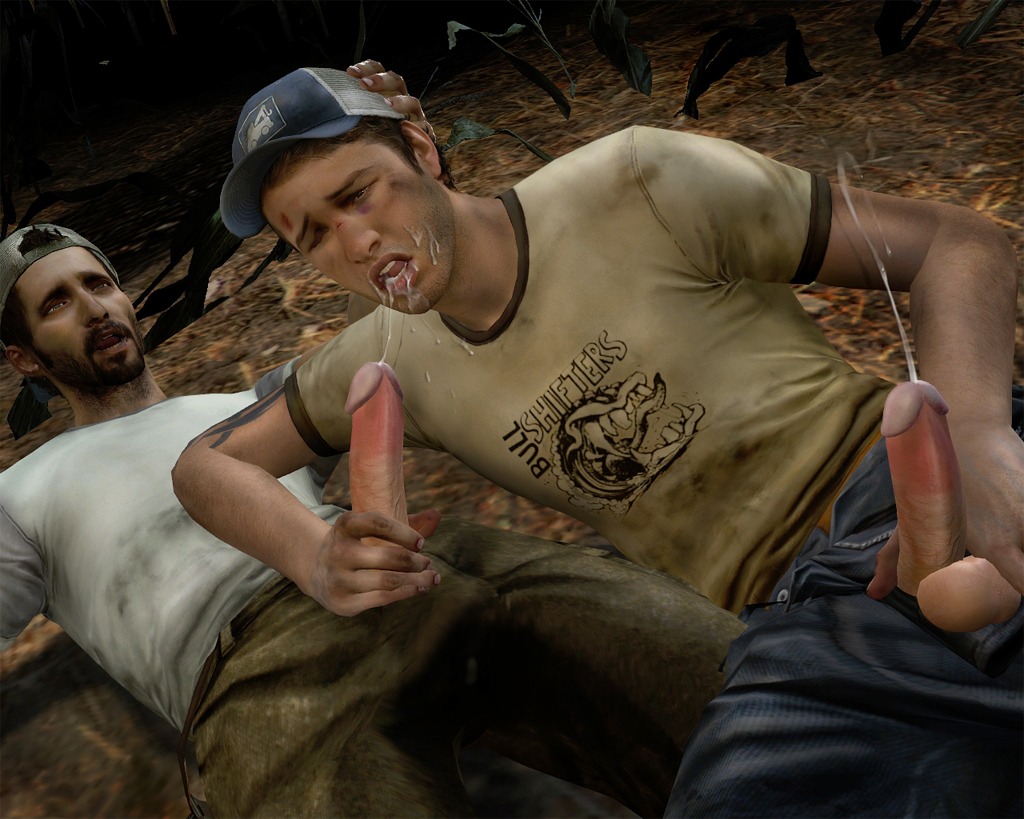 2boys 3d after_fellatio backwards_cap cap circumcised circumcision_scar cum cum_in_mouth cum_on_face cumshot cumstring dirty_clothes dirty_face ellis_(left_4_dead) erect_penis erection facial_hair garry's_mod gay gninrom hand_on_head handjob holding_penis keith_(left_4_dead) left_4_dead_(series) left_4_dead_2 male male_only masturbation mouth_open multiple_boys multiple_males one_eye_closed orgasm_face pants_open penis penis_out rule34 tattoo yaoi
