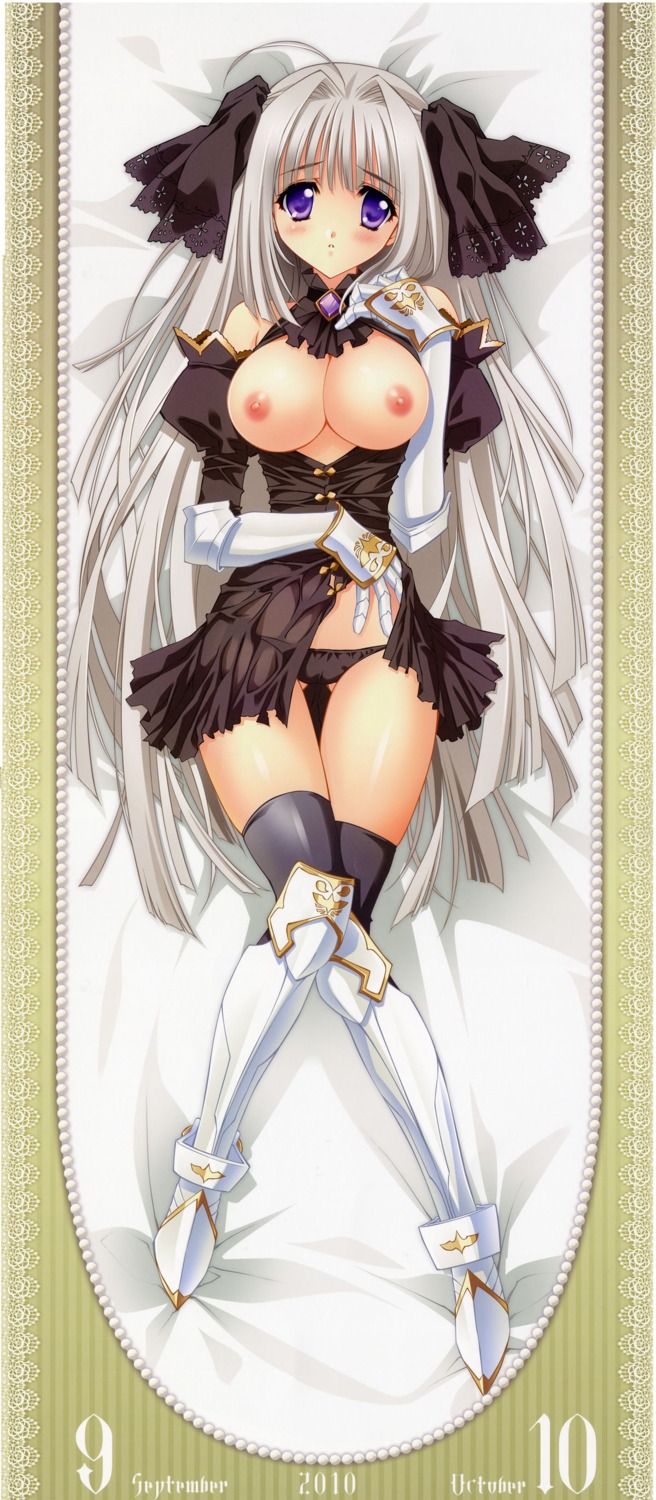 bed blush breasts carnelian female high_resolution large_breasts lying nipples panties rule34 underwear