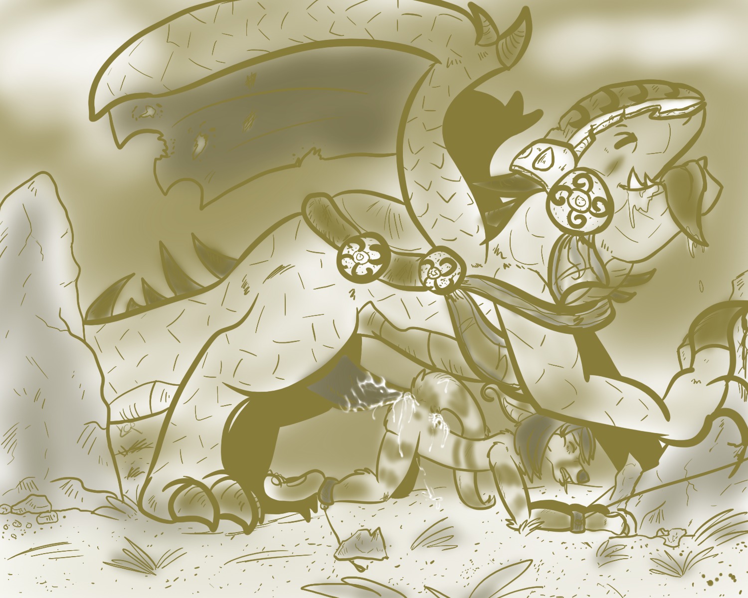 2011 all_fours anal anthro bondage crux cum dragon empa feral feral_on_anthro gay male penis rule34 warcraft world_of_warcraft ycr zoophilia