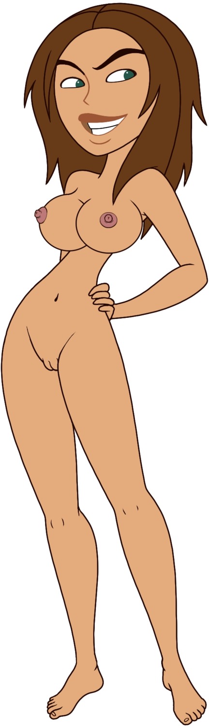 bonnie_rockwaller disney female female_only gagala human innie_pussy kim_possible nipples pussy rule34 solo straight_hair tagme white_background