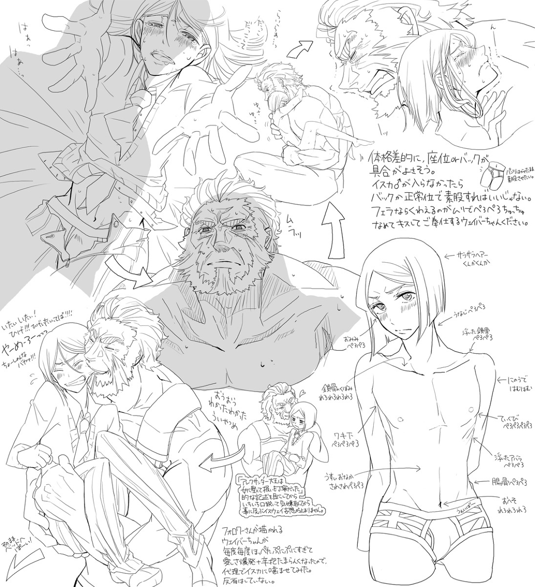 fate/zero fate_(series) iskandar_(fate) male rider rule34 tagme waver_velvet yaoi